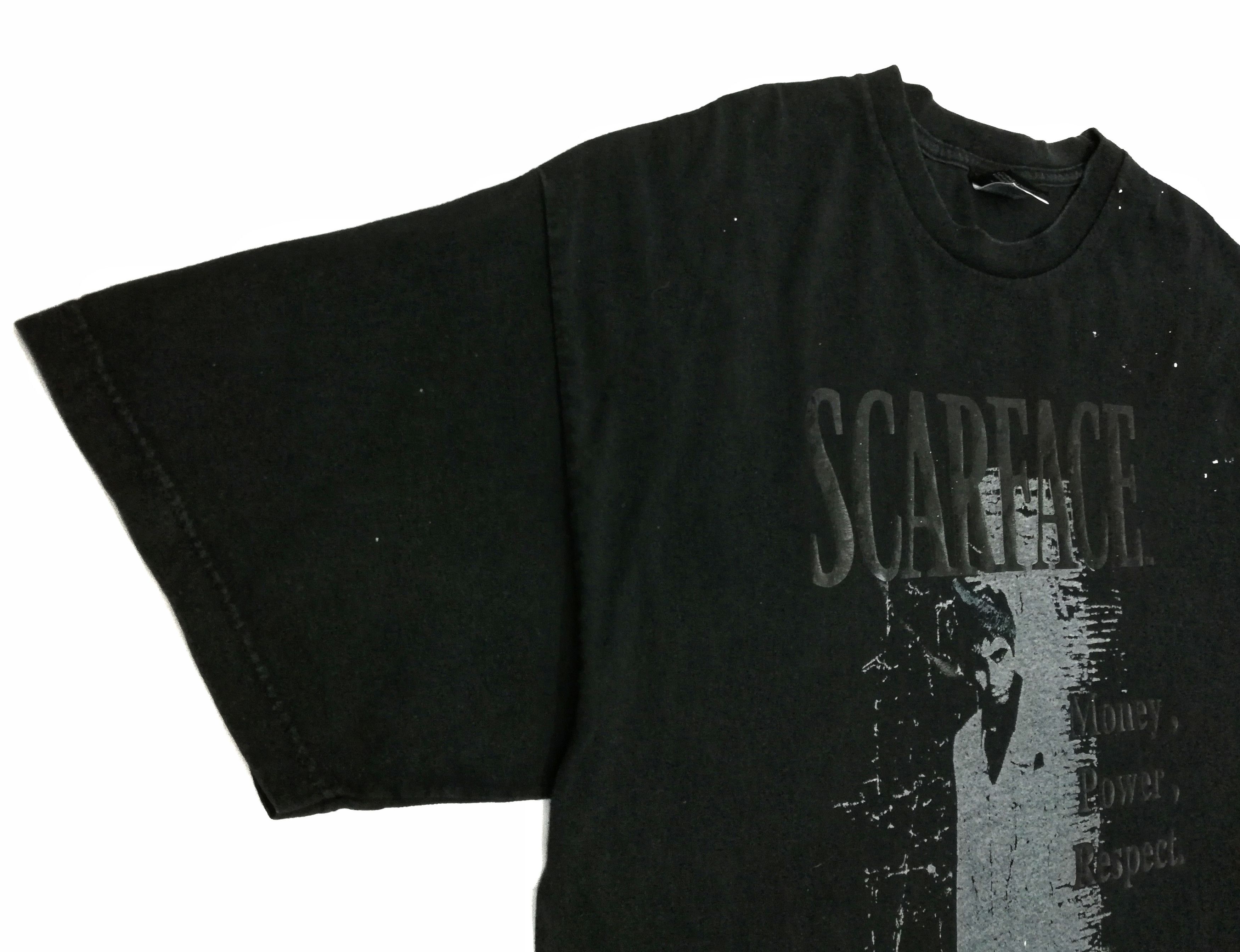 Vintage 🔥Vintage Movie 90's Scarface Shirts Money, Power, Respect Size US XXL / EU 58 / 5 - 6 Thumbnail