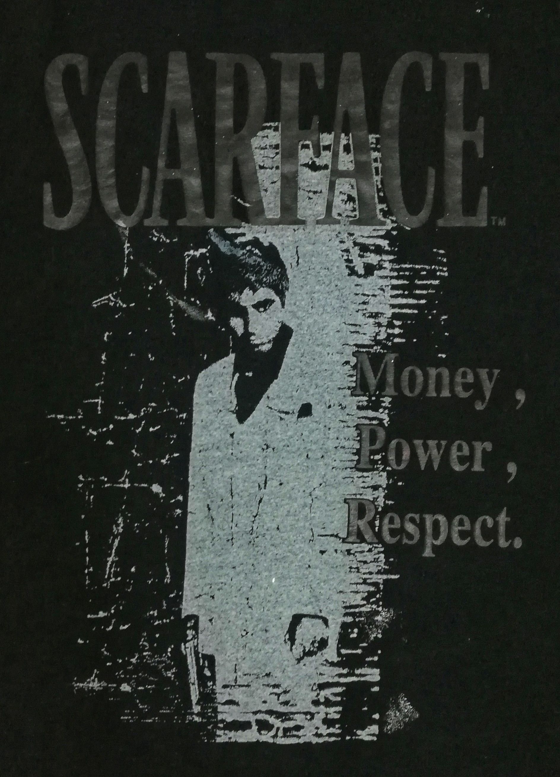 Vintage 🔥Vintage Movie 90's Scarface Shirts Money, Power, Respect Size US XXL / EU 58 / 5 - 2 Thumbnail