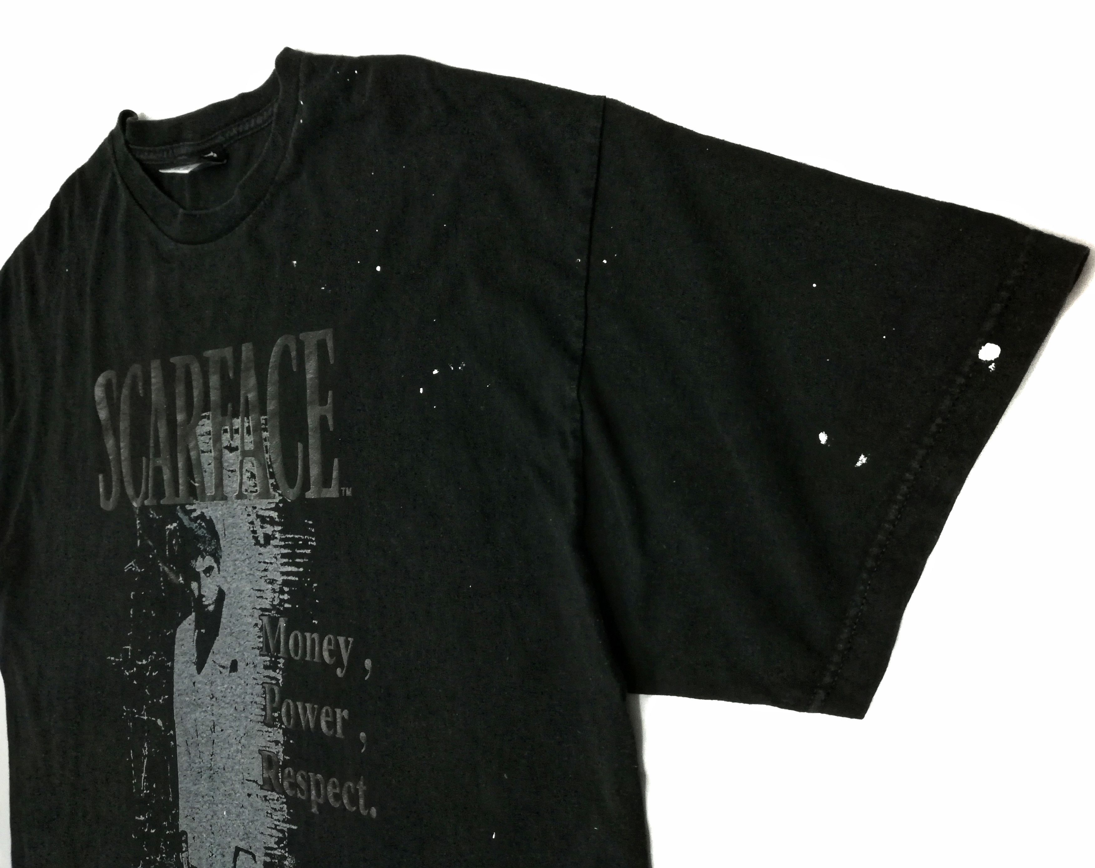Vintage 🔥Vintage Movie 90's Scarface Shirts Money, Power, Respect Size US XXL / EU 58 / 5 - 7 Thumbnail
