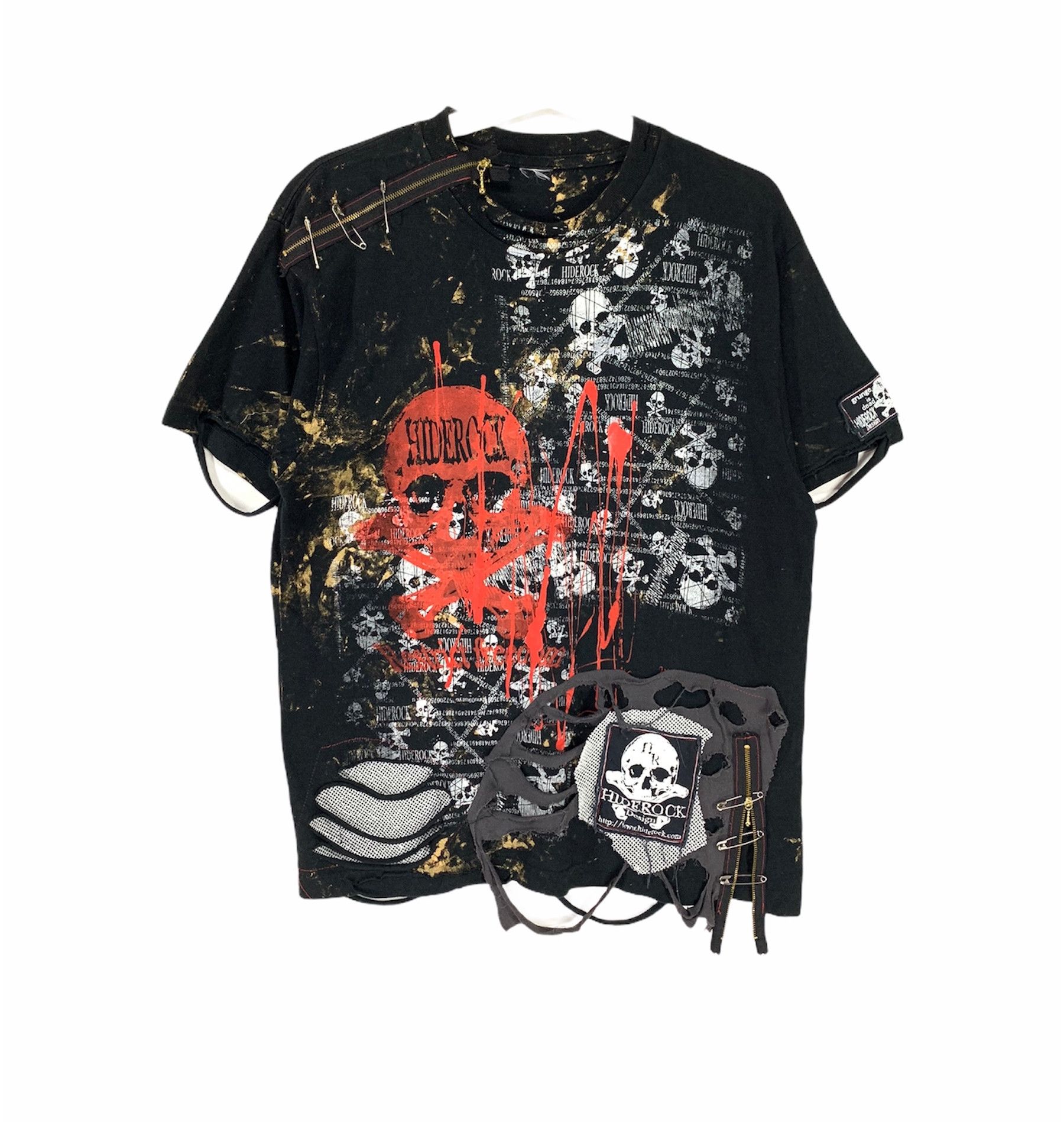 Designer × Japanese Brand × Seditionaries Hiderock design punk bondage deconstruct painter shirt Size US M / EU 48-50 / 2 - 1 Thumbnail