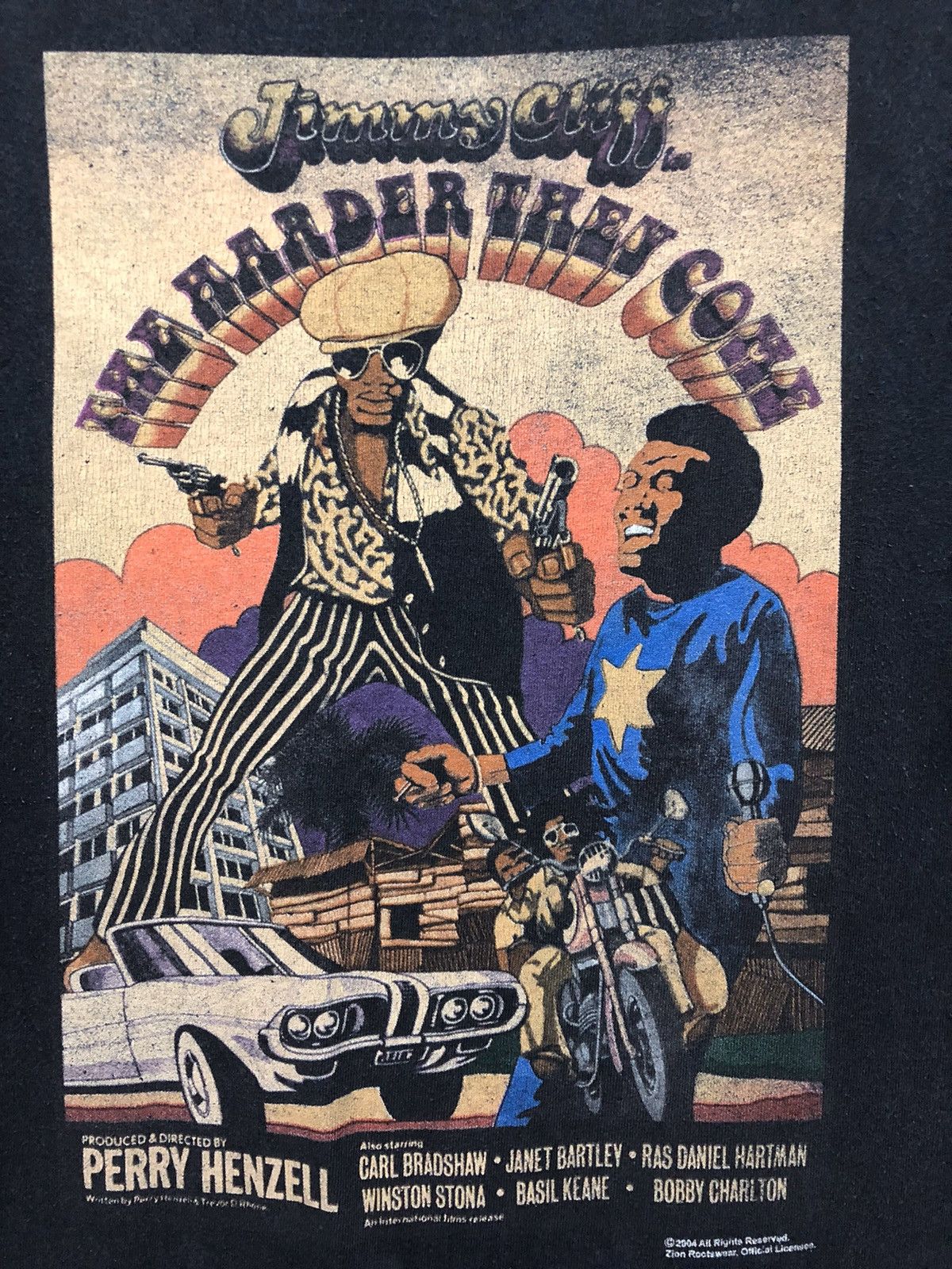 2004年 movie Tシャツ 映画T Zion Jimmy cliff Vintage × Zion Rootswear Vintage movie jimmy cliff t shirt
