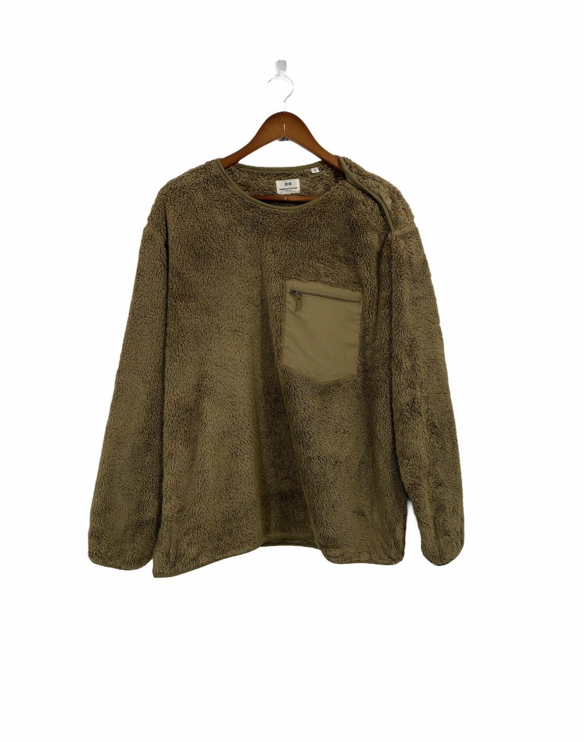 Engineered Garments Engineered Garments X Uniqlo Fleece Jacket Single Pocket Size US XL / EU 56 / 4 - 2 Thumbnail