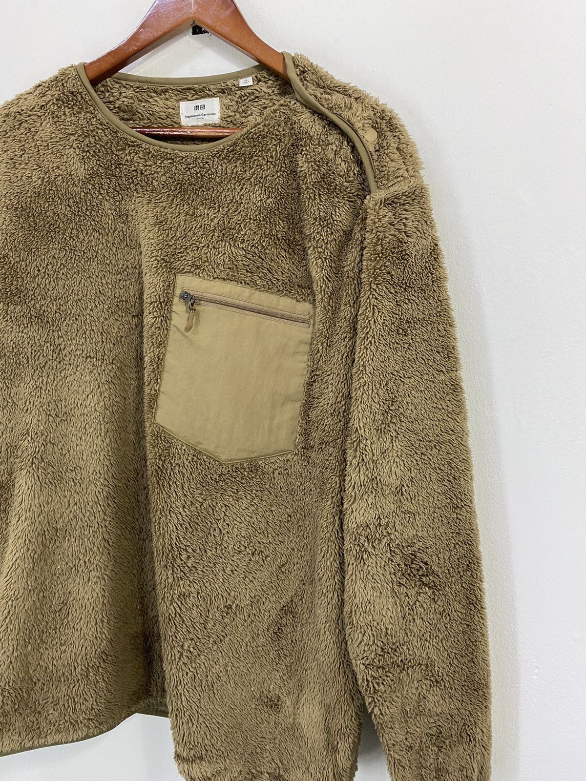 Engineered Garments Engineered Garments X Uniqlo Fleece Jacket Single Pocket Size US XL / EU 56 / 4 - 5 Thumbnail