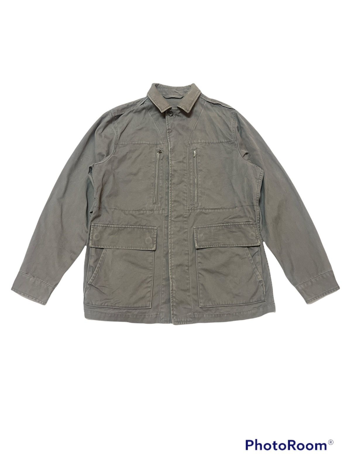 Japanese Brand × Parka London × Uniqlo Sick🔥Grey Faded Uniqlo Parka Jacket Size US M / EU 48-50 / 2 - 1 Thumbnail
