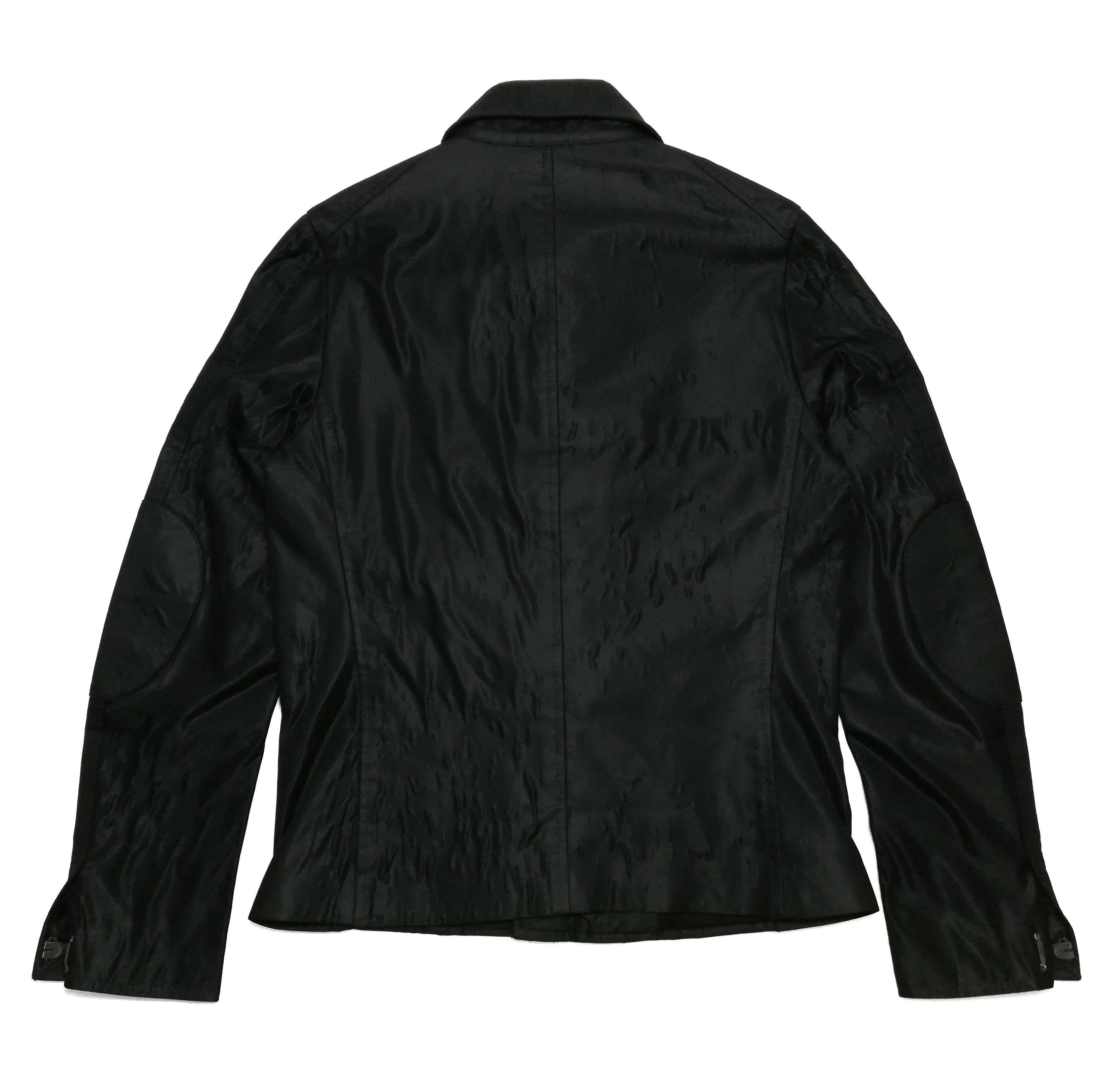 Carol Christian Poell 🔥A/W '96 - '97 C.C.P. Srl - Black 🇮🇹 Overlock Jacket Size US S / EU 44-46 / 1 - 18 Thumbnail
