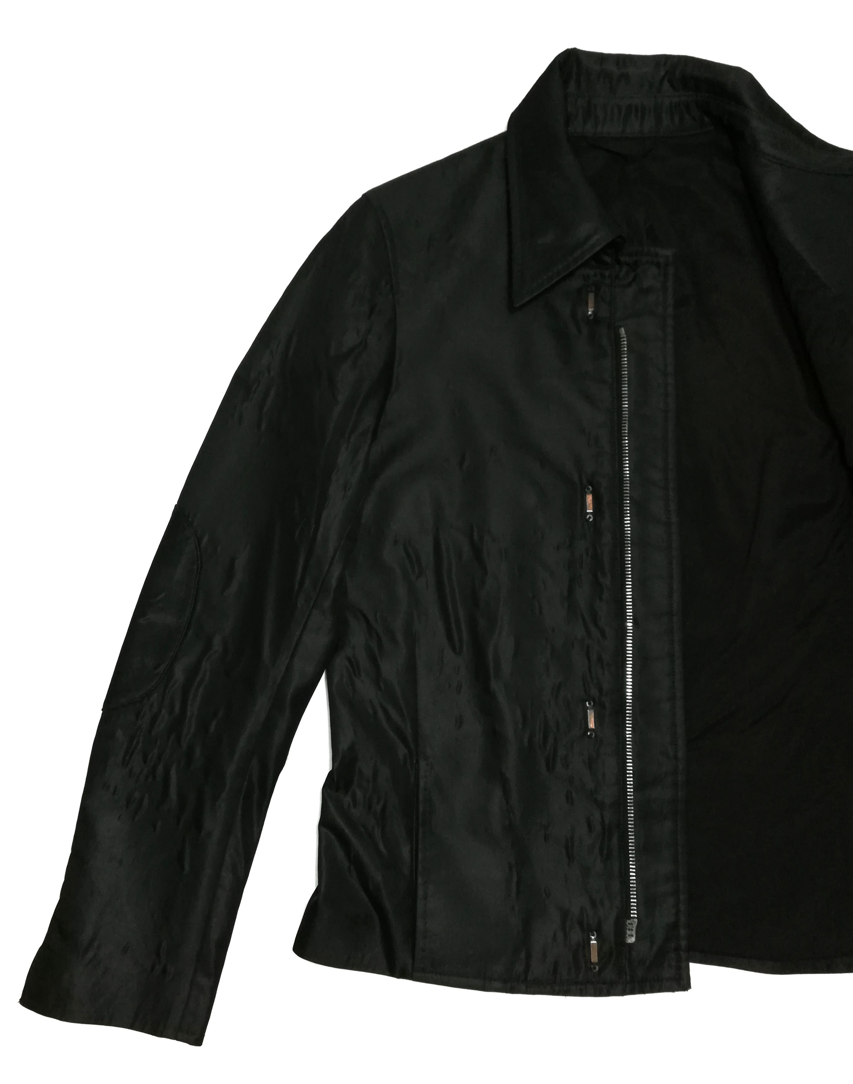Carol Christian Poell 🔥A/W '96 - '97 C.C.P. Srl - Black 🇮🇹 Overlock Jacket Size US S / EU 44-46 / 1 - 4 Thumbnail
