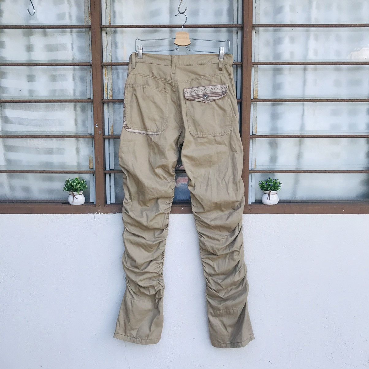 Japanese Brand Heat💥Men wrinkled pant waist 31 undercover style Size US 31 - 7 Thumbnail