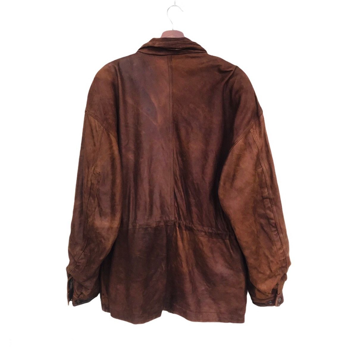 Vintage Vintage 1989 David J Heffer leather jacket 4 pocket Size US M / EU 48-50 / 2 - 3 Thumbnail