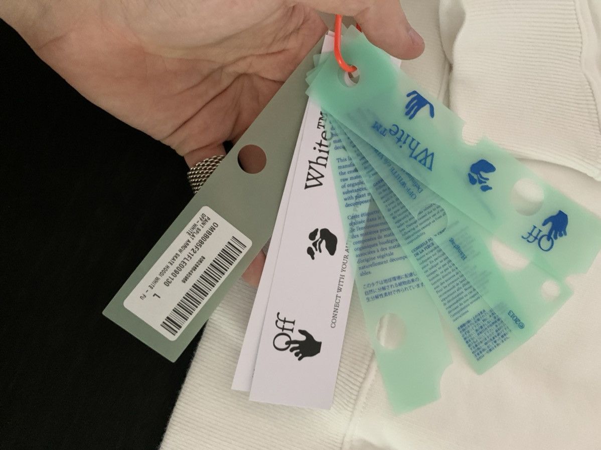 Off-White Off White Paint Splatter Arrow Hoodie Size US L / EU 52-54 / 3 - 5 Thumbnail