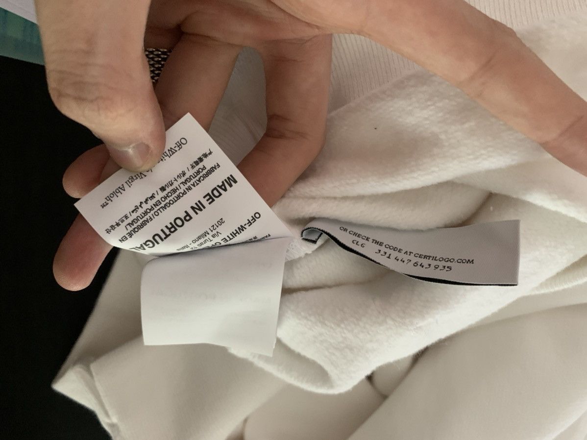 Off-White Off White Paint Splatter Arrow Hoodie Size US L / EU 52-54 / 3 - 7 Thumbnail