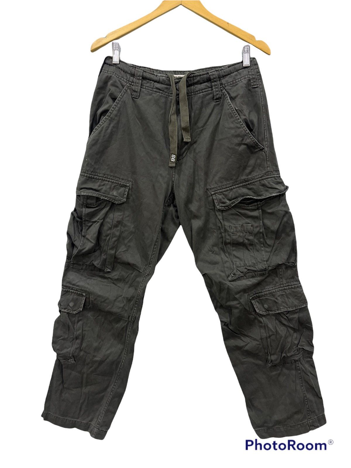 Japanese Brand (A127). REAL CRUSH CLOTHING TACTICAL PANTS Size US 30 / EU 46 - 1 Thumbnail