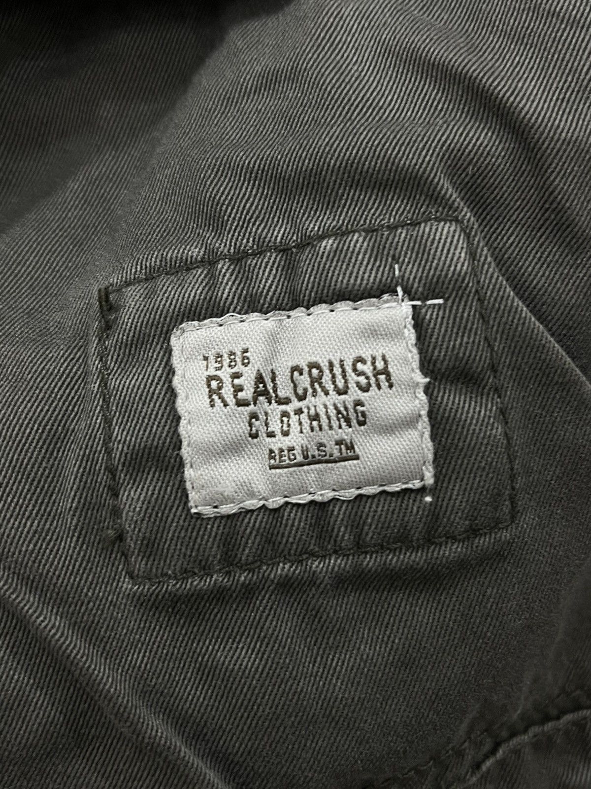 Japanese Brand (A127). REAL CRUSH CLOTHING TACTICAL PANTS Size US 30 / EU 46 - 15 Thumbnail