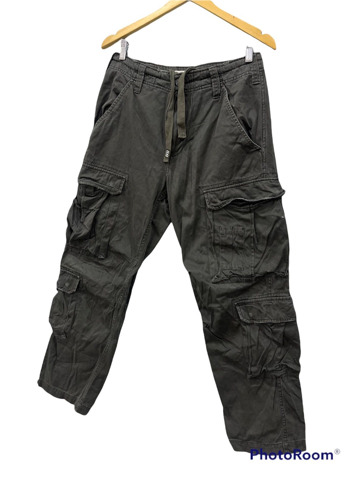 Japanese Brand (A127). REAL CRUSH CLOTHING TACTICAL PANTS Size US 30 / EU 46 - 4 Thumbnail