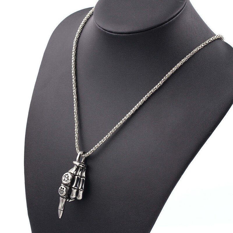 Jewelry Skeleton Pendant Necklace Size ONE SIZE - 1 Thumbnail