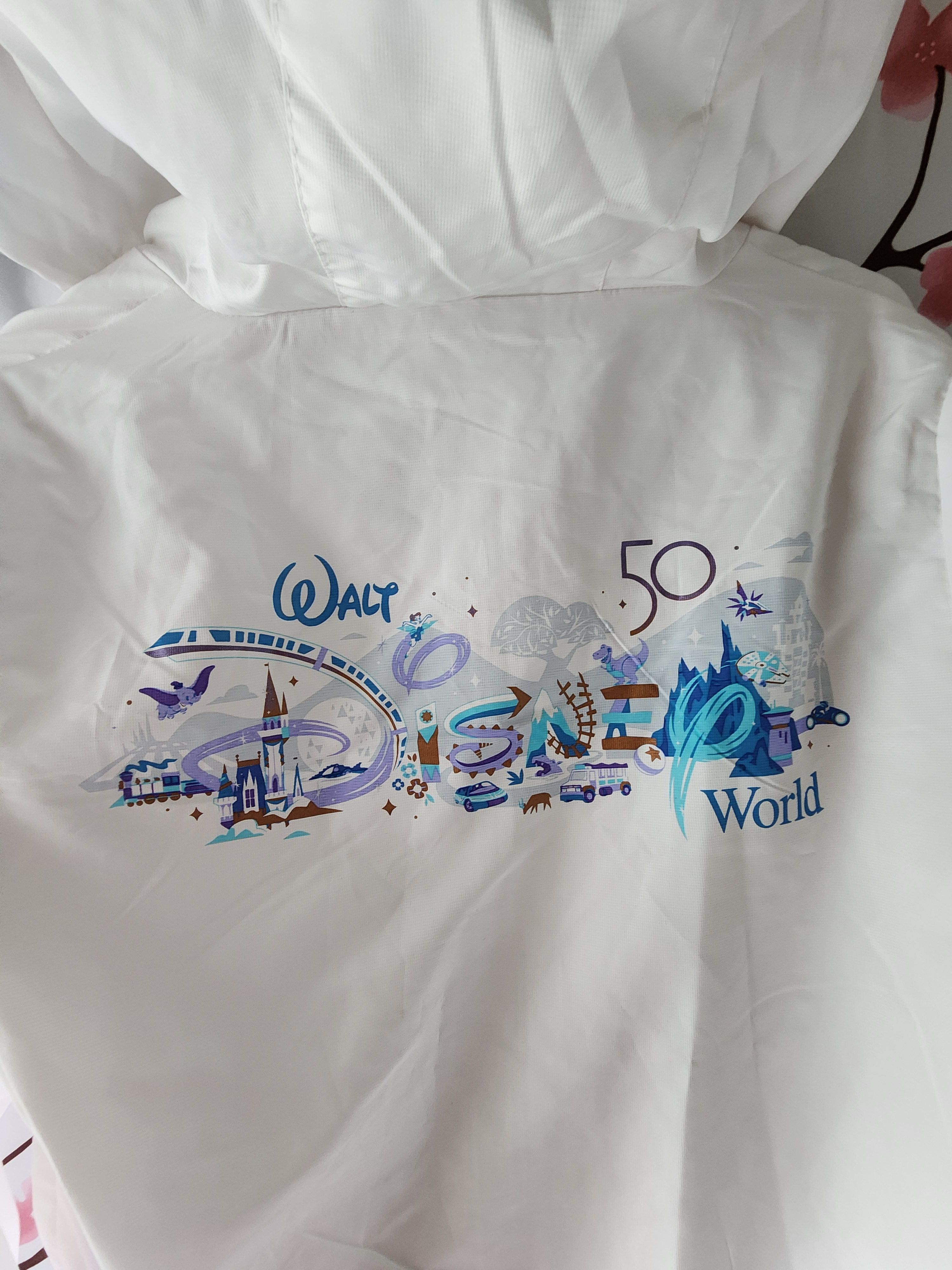 Disney Disney World 50th Anniversary Rosegold Lightweight Jacket S Size S / US 4 / IT 40 - 9 Thumbnail