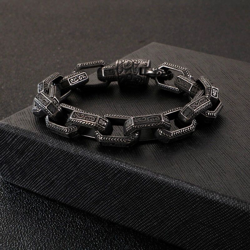 Jewelry Square Link Chain Bracelet Size ONE SIZE - 1 Thumbnail