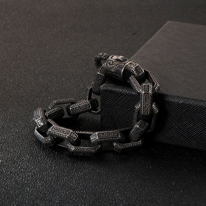 Jewelry Square Link Chain Bracelet Size ONE SIZE - 3 Thumbnail