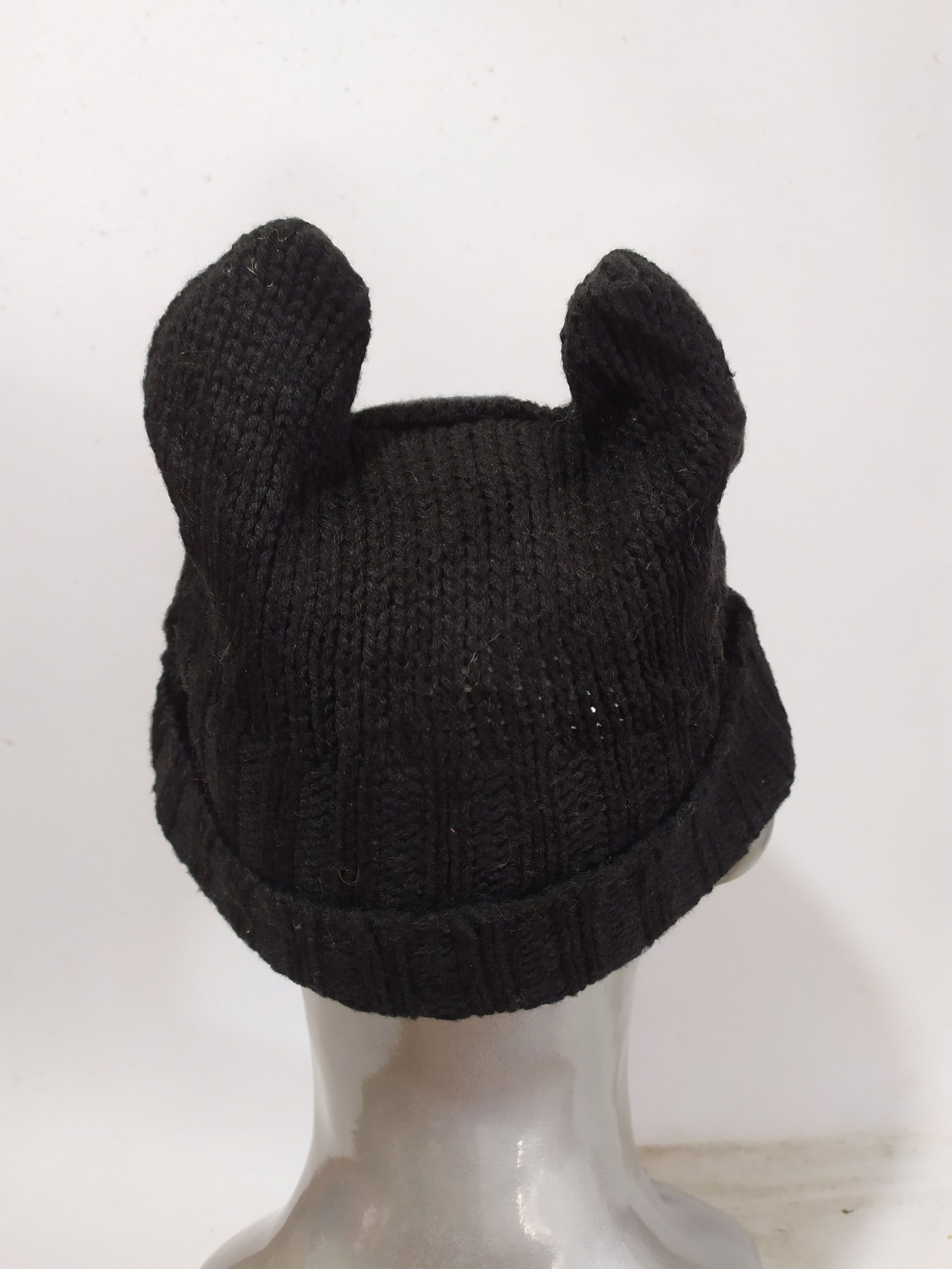 Japanese Brand Delight All Of Life Bunny Horn Devil Design Beanie Hats Size ONE SIZE - 5 Thumbnail