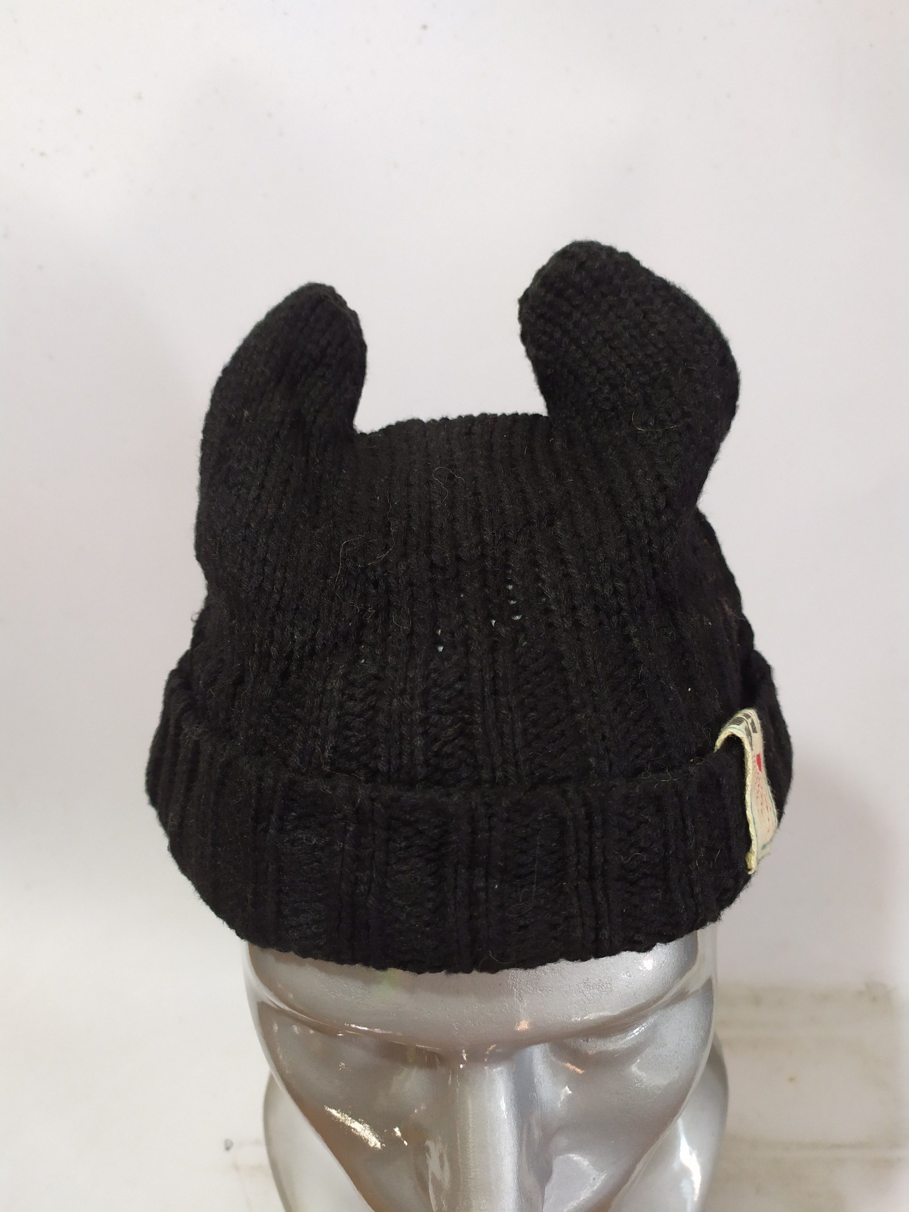 Japanese Brand Delight All Of Life Bunny Horn Devil Design Beanie Hats Size ONE SIZE - 2 Thumbnail