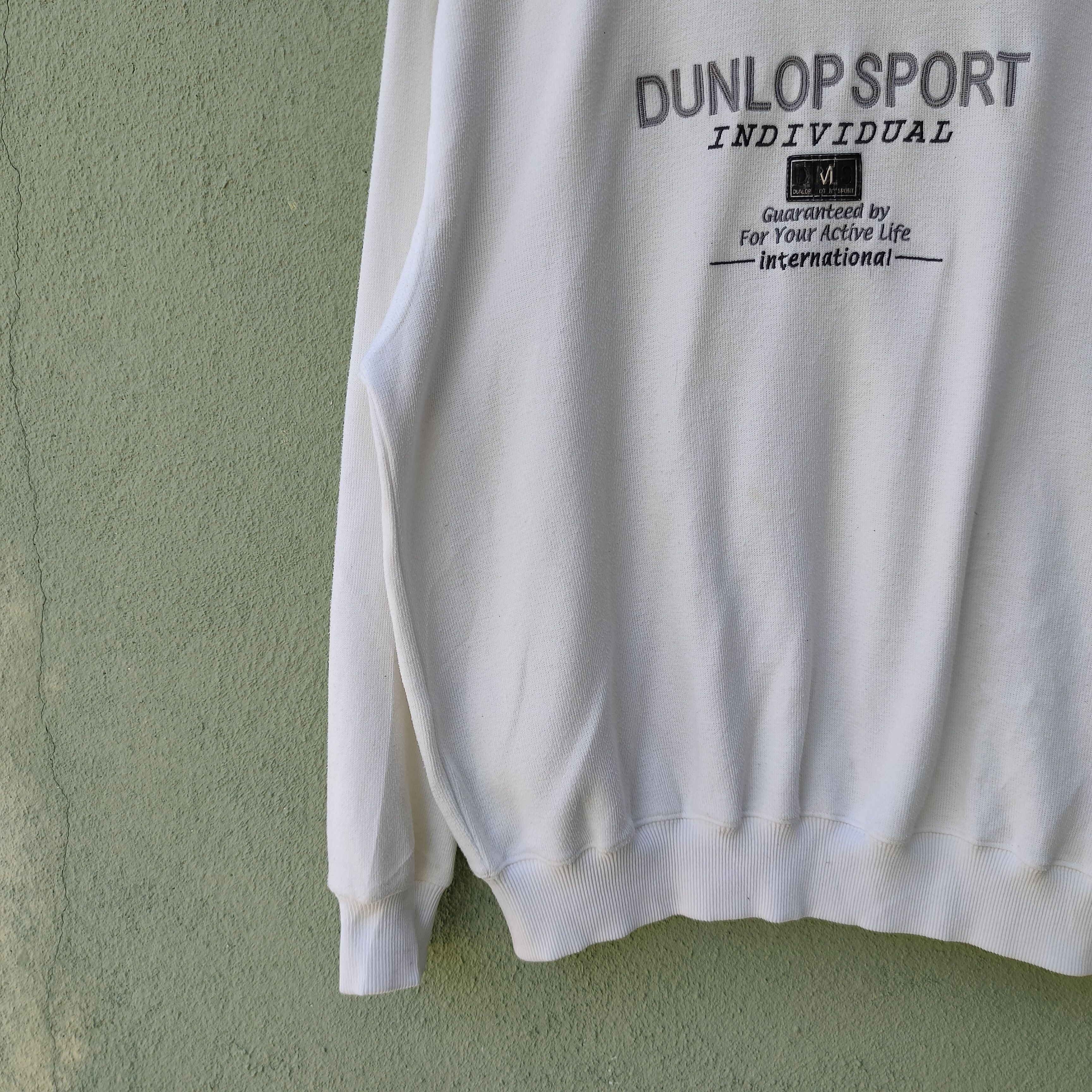 Dunlop Vtg DUNLOP MOTORSPORT INDIVIDUAL Embroidery Logo Sweatshirt Size US L / EU 52-54 / 3 - 3 Thumbnail