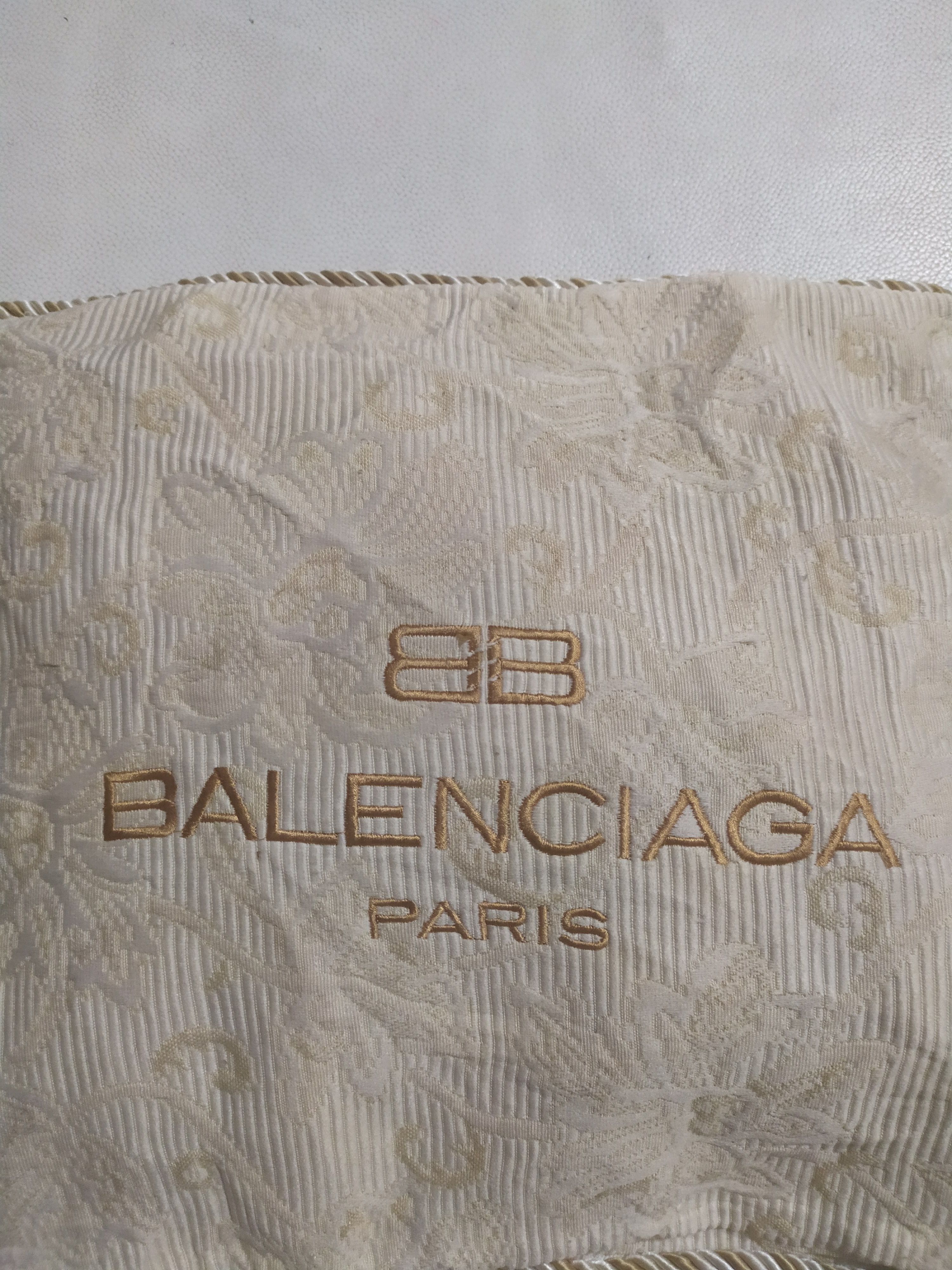 Balenciaga × Vintage Vintage Balenciaga Small Pillow Case Embroidery logo Size ONE SIZE - 2 Thumbnail