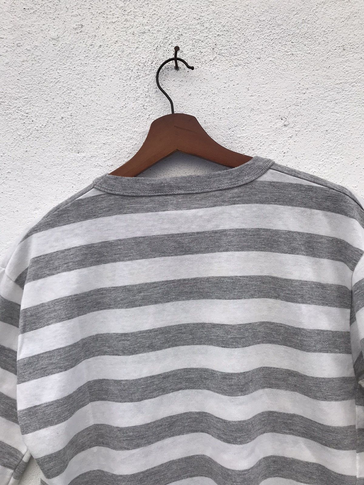 Vintage Made In Usa Borders Striped Tshirt Size US M / EU 48-50 / 2 - 6 Thumbnail
