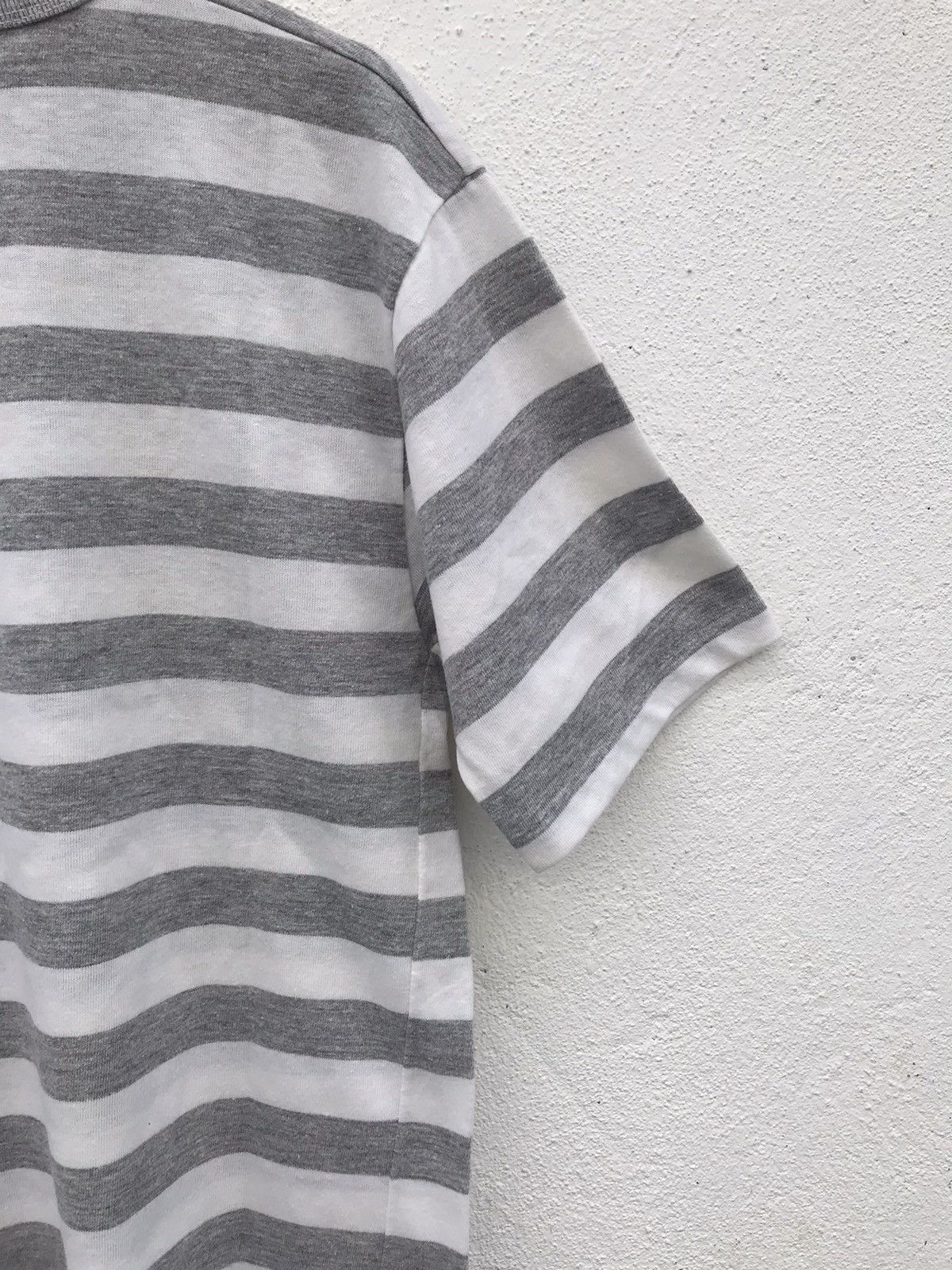 Vintage Made In Usa Borders Striped Tshirt Size US M / EU 48-50 / 2 - 9 Thumbnail