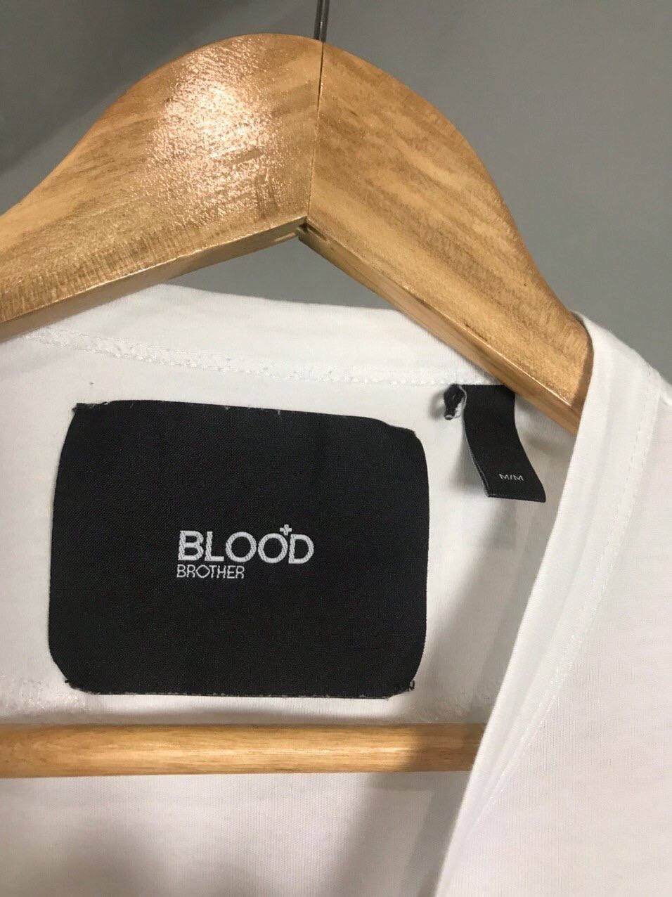 Blood Brother × Other Blood Brother Streetwear White Tee Size US M / EU 48-50 / 2 - 3 Thumbnail