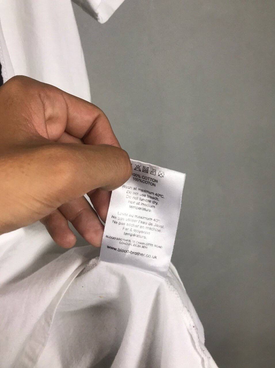 Blood Brother × Other Blood Brother Streetwear White Tee Size US M / EU 48-50 / 2 - 6 Thumbnail