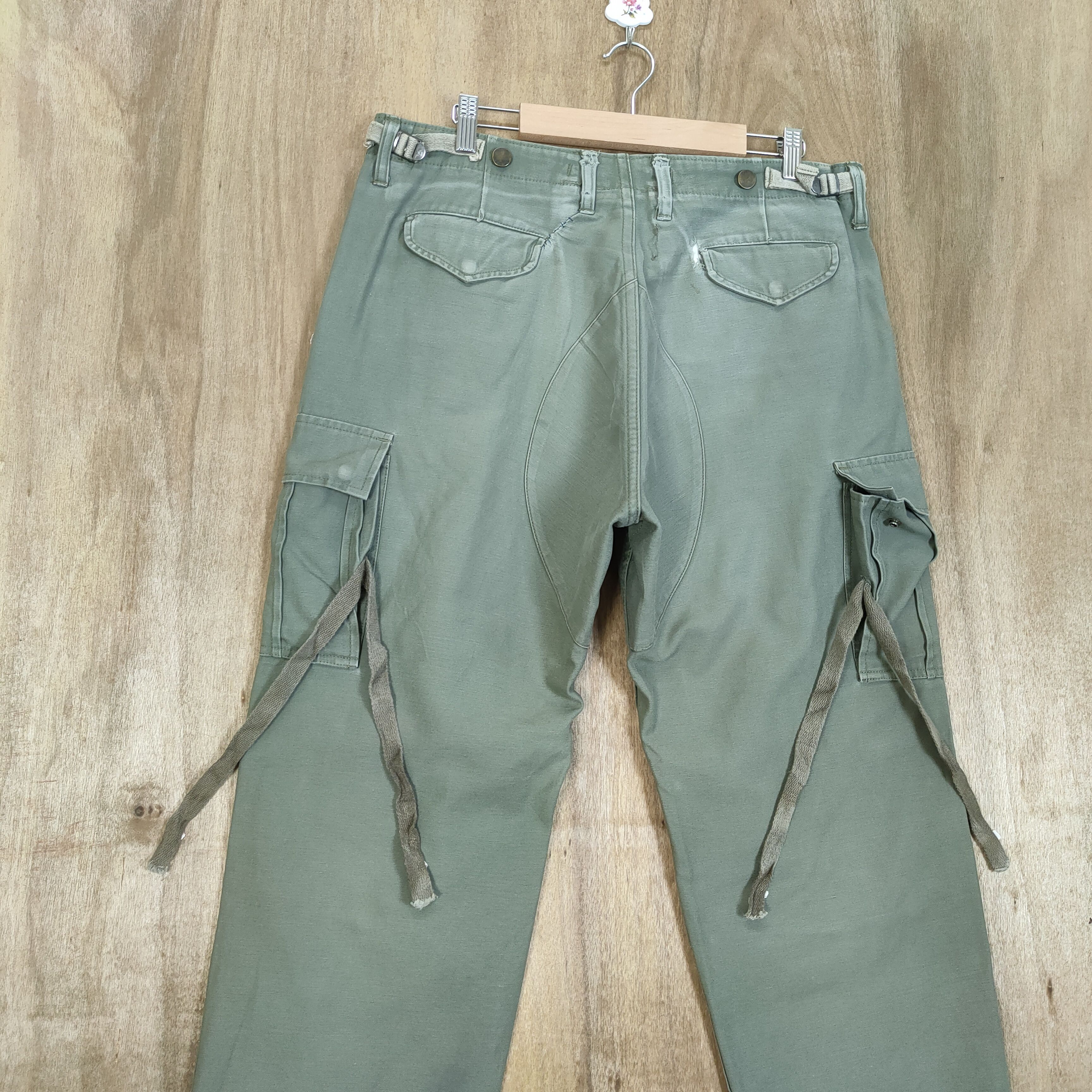 Japanese Brand VINTAGE BONDAGE BAGGY CARGO PANTS Size US 34 / EU 50 - 8 Thumbnail