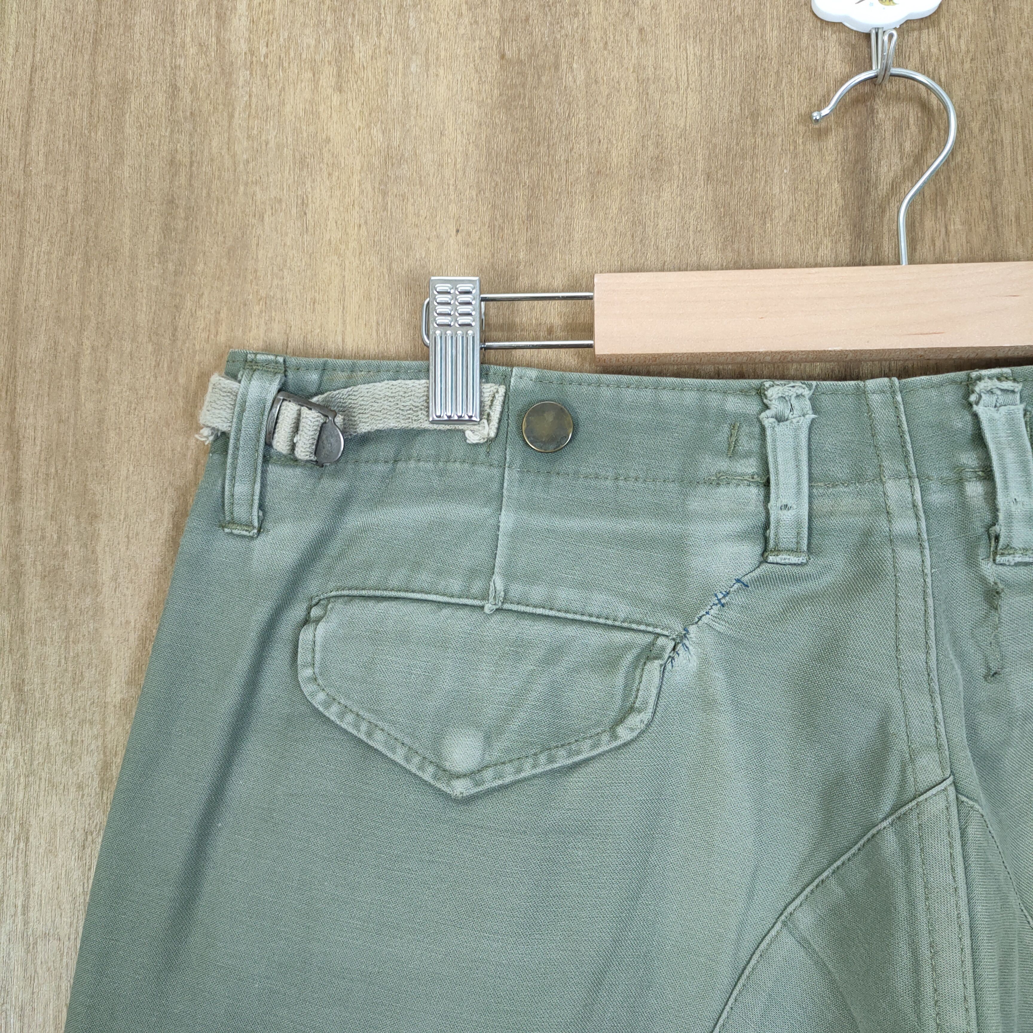 Japanese Brand VINTAGE BONDAGE BAGGY CARGO PANTS Size US 34 / EU 50 - 10 Thumbnail
