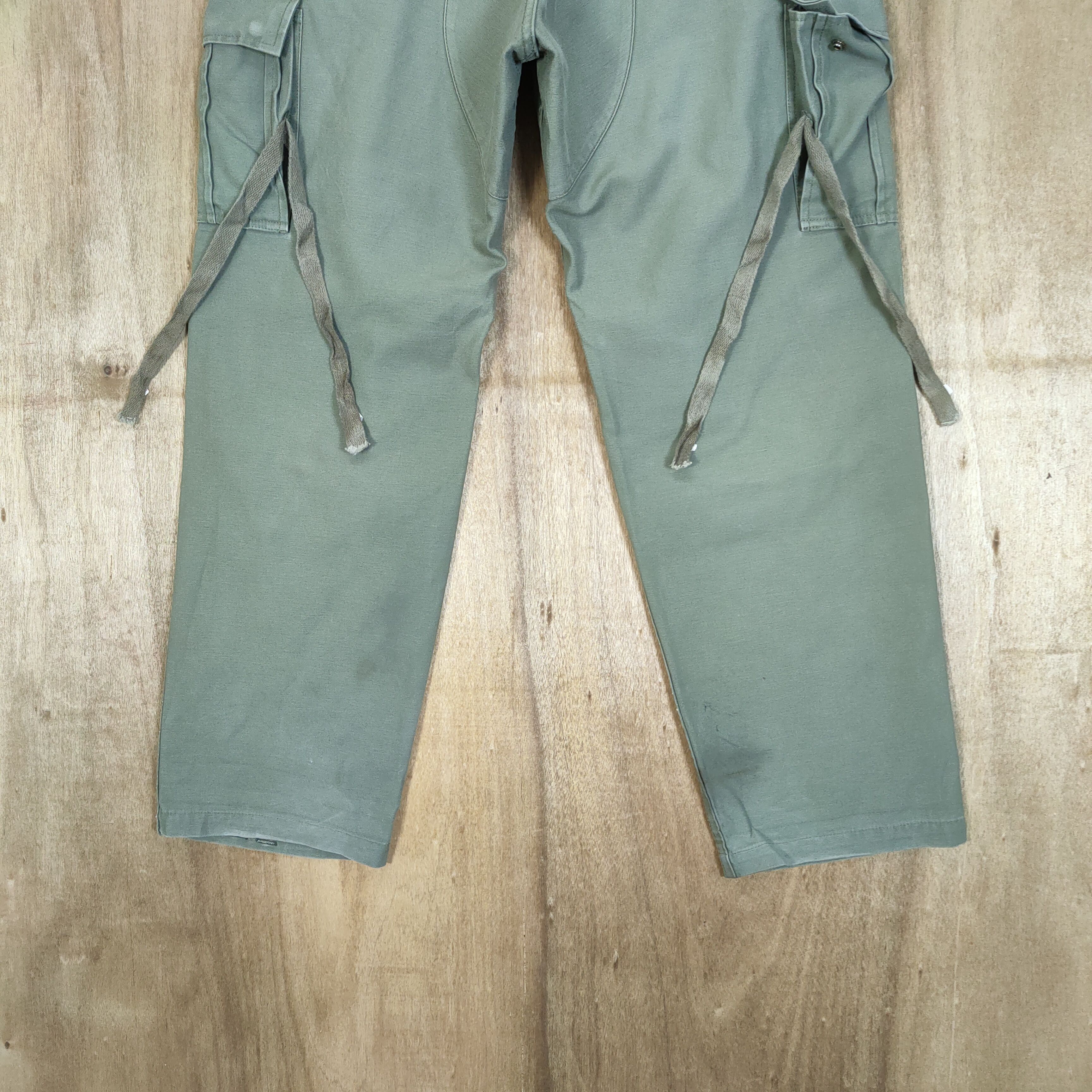 Japanese Brand VINTAGE BONDAGE BAGGY CARGO PANTS Size US 34 / EU 50 - 7 Thumbnail