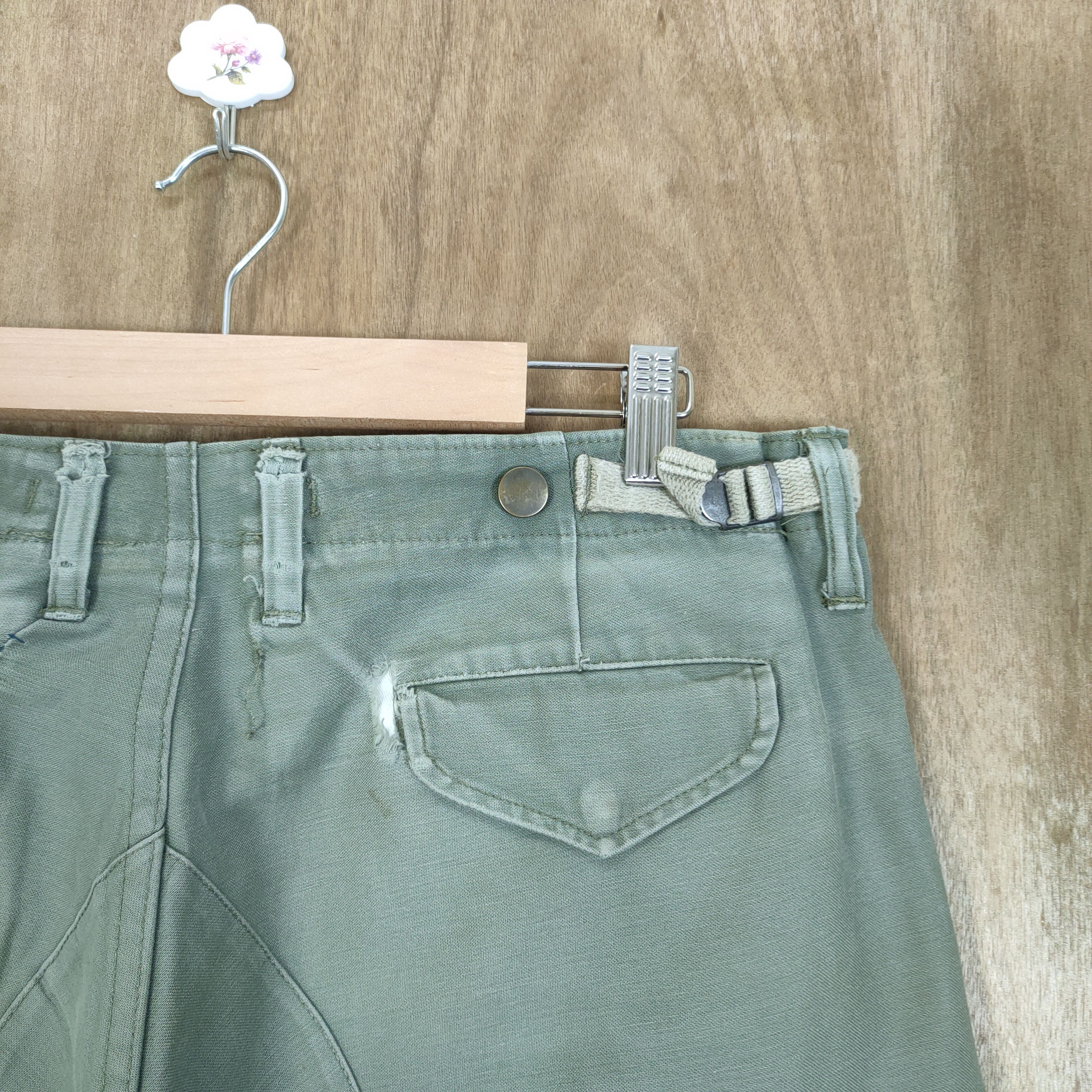 Japanese Brand VINTAGE BONDAGE BAGGY CARGO PANTS Size US 34 / EU 50 - 9 Thumbnail