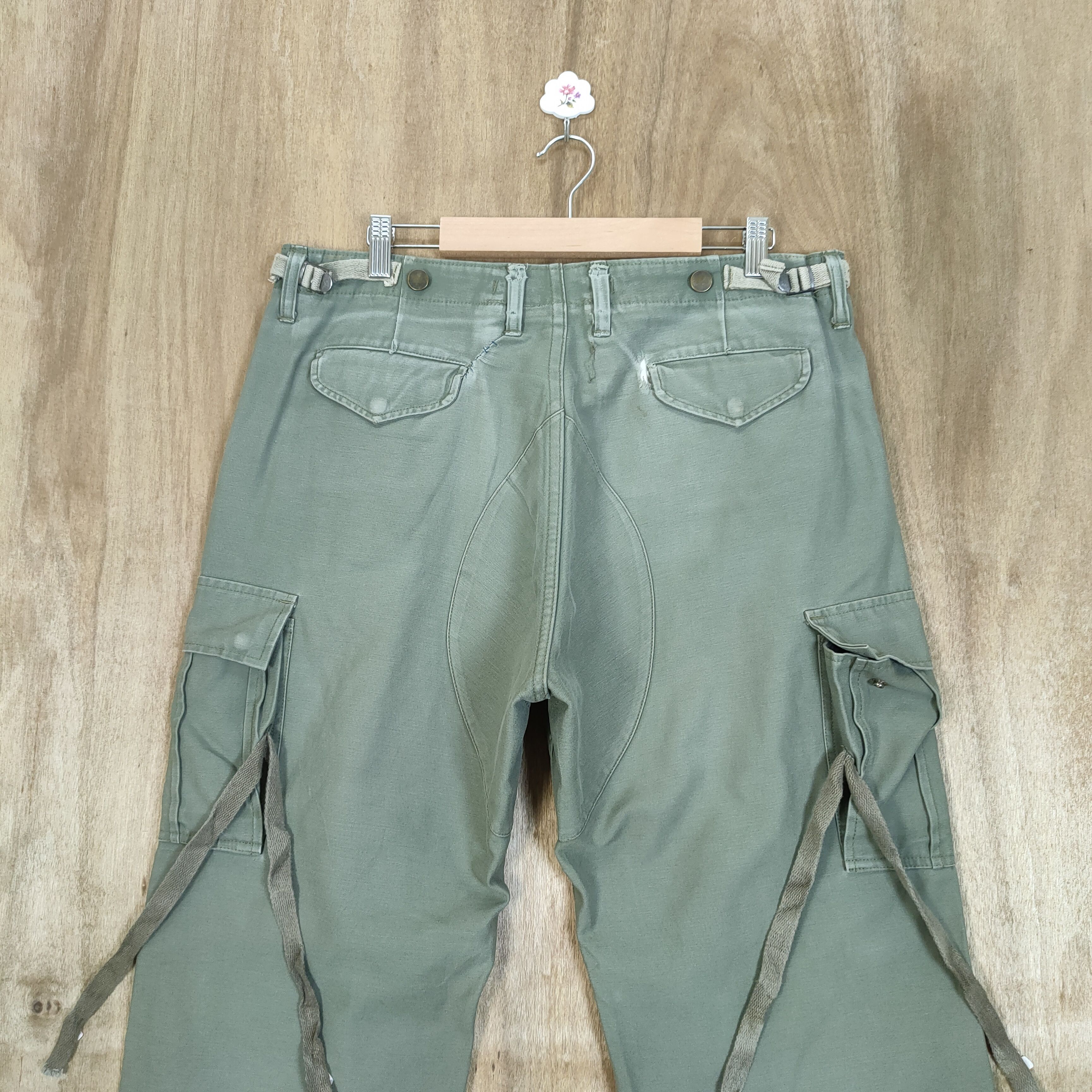 Japanese Brand VINTAGE BONDAGE BAGGY CARGO PANTS Size US 34 / EU 50 - 6 Thumbnail