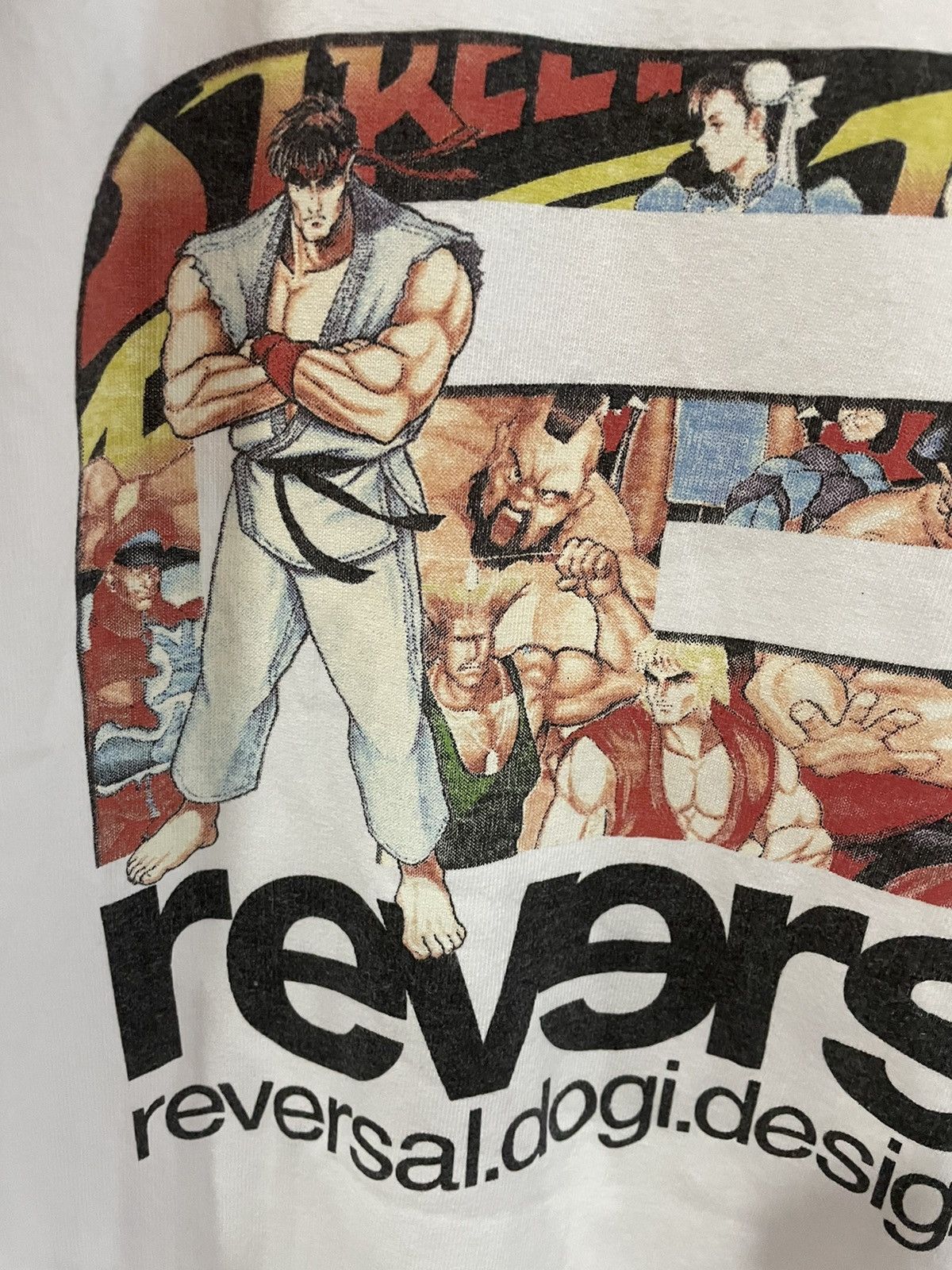 Anime × Vintage Vintage Tee Street Fighter Capcom Game 90s Z 3 Size US M / EU 48-50 / 2 - 7 Thumbnail