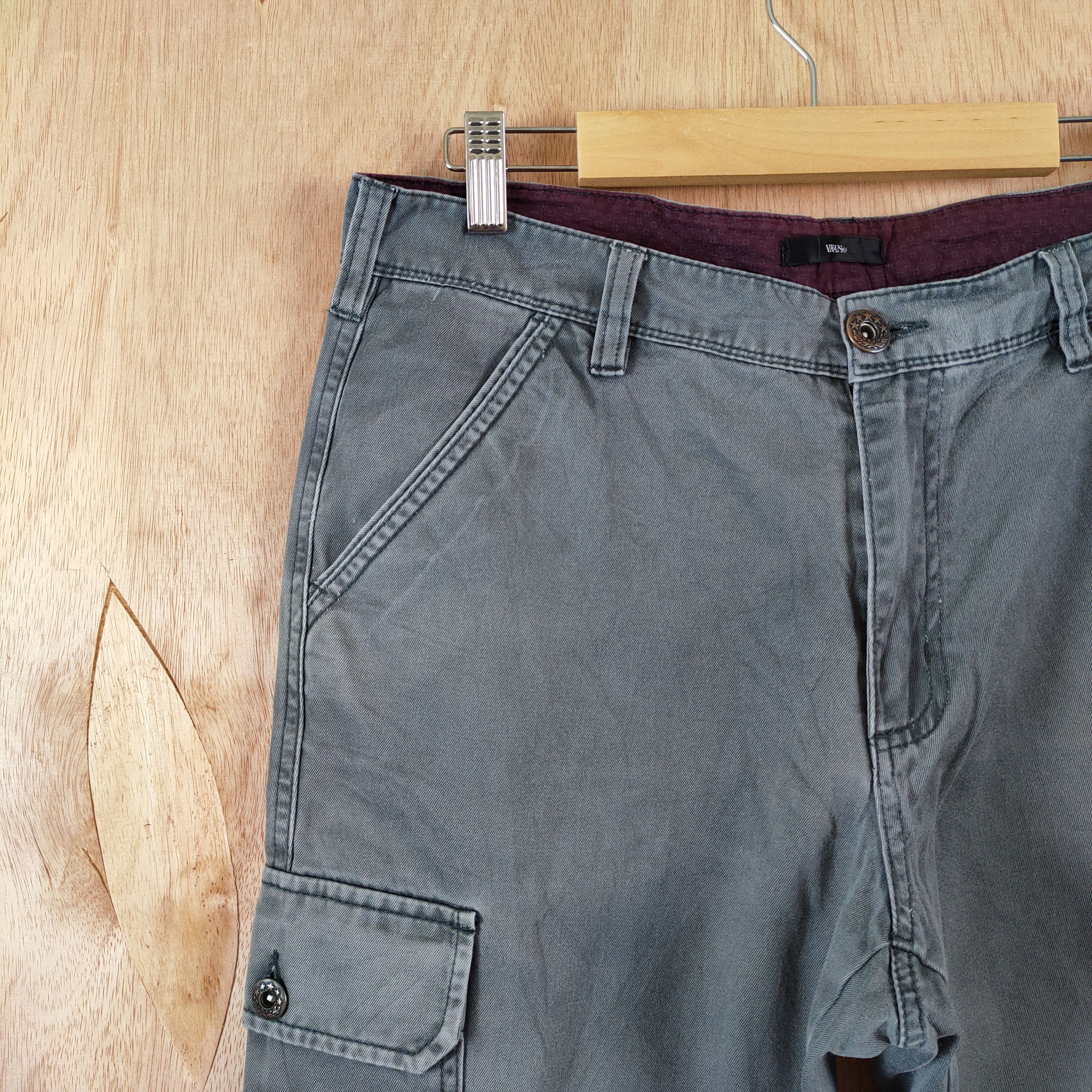 Japanese Brand VALMAN CARGO PANTS Size US 34 / EU 50 - 8 Thumbnail
