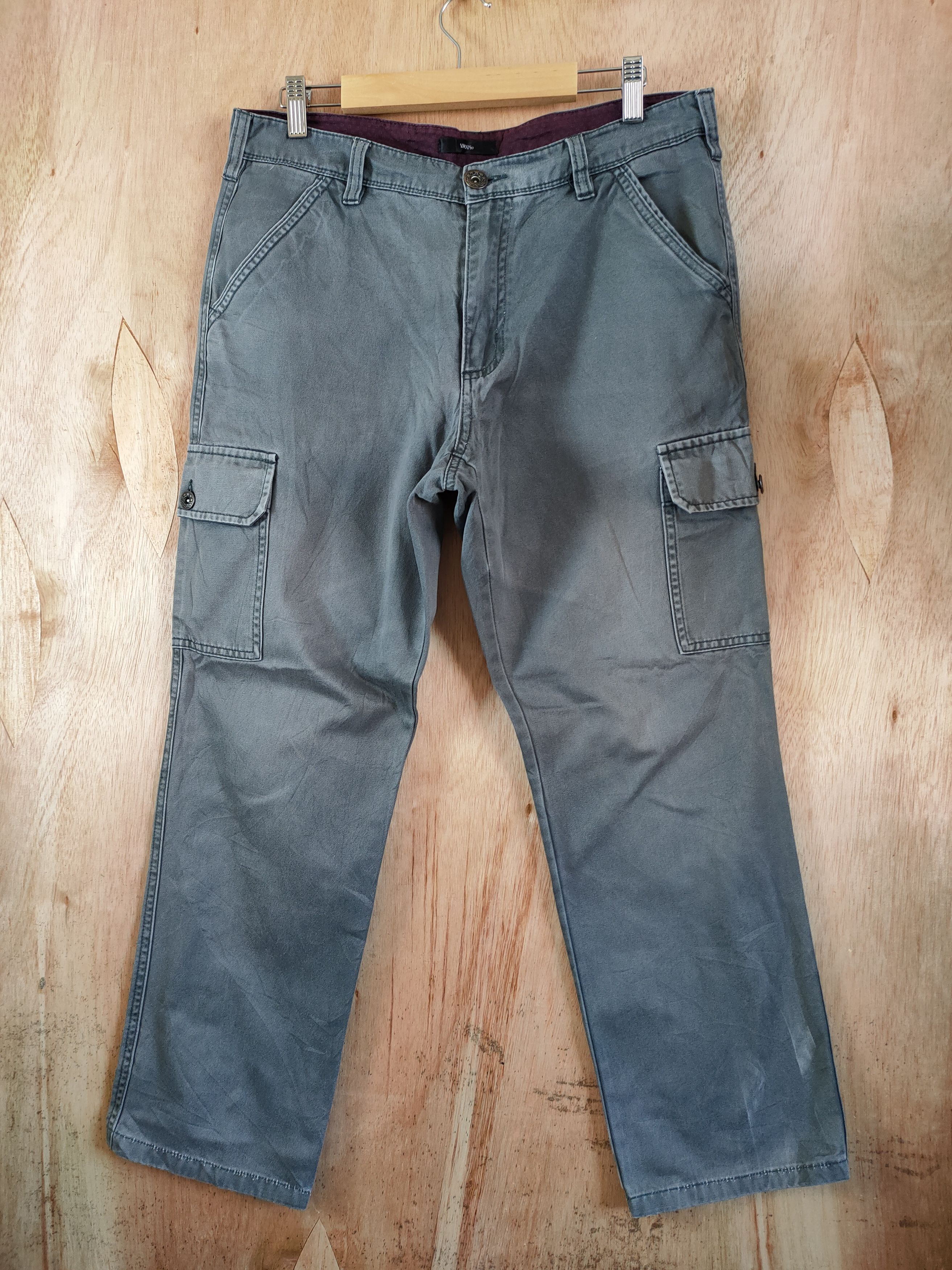 Japanese Brand VALMAN CARGO PANTS Size US 34 / EU 50 - 1 Thumbnail