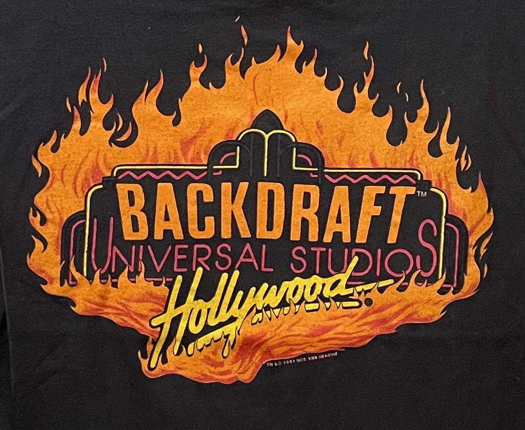 Universal Studios × Vintage vintage tee Backdraft Movie promo H2 Size US S / EU 44-46 / 1 - 2 Thumbnail
