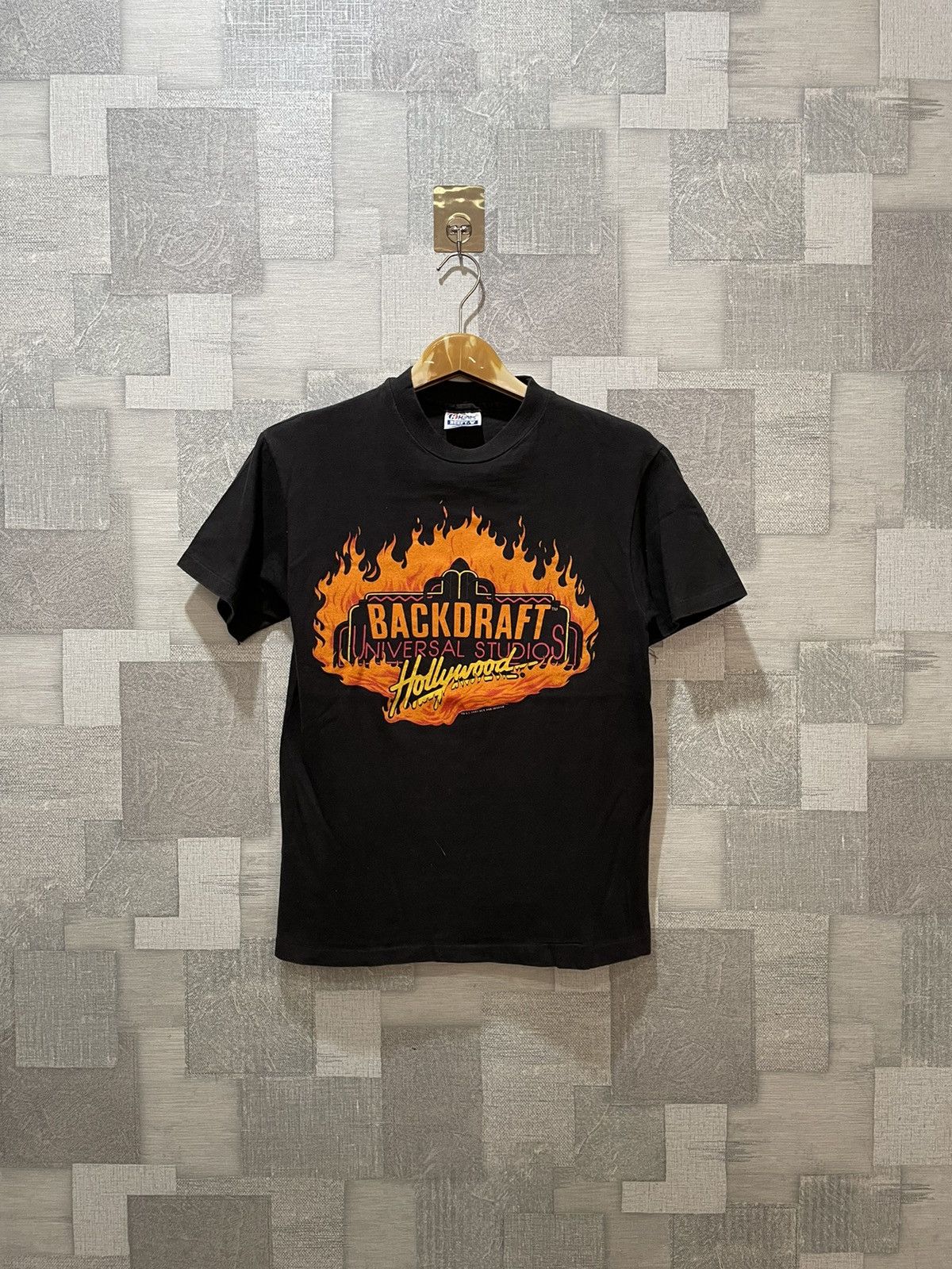 Universal Studios × Vintage vintage tee Backdraft Movie promo H2 Size US S / EU 44-46 / 1 - 1 Thumbnail