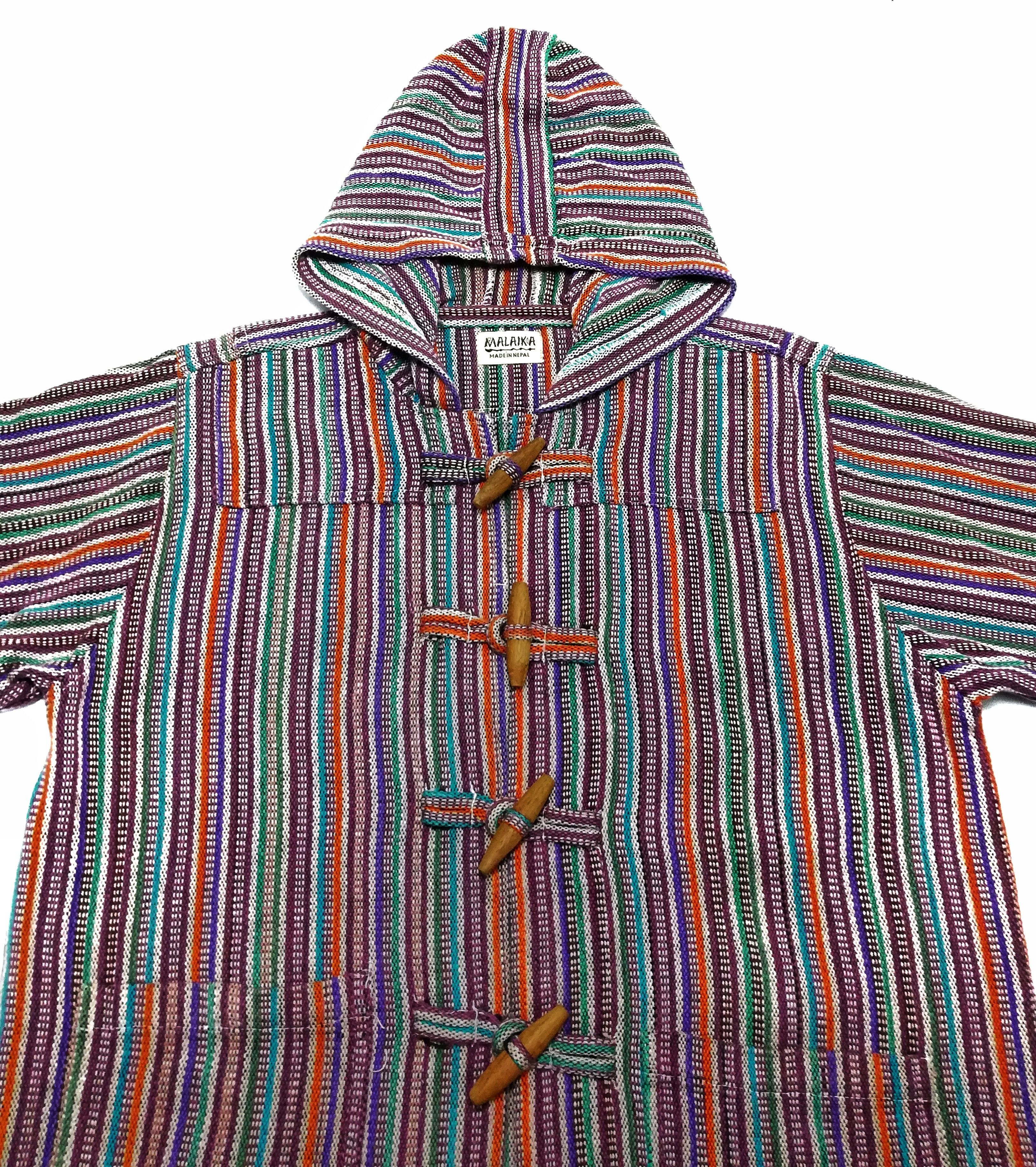 Art Comes First × Vintage 🔥Nepalese Cotton Jacket Hoodie Okoshi Parker Fur-Lining🔥 Size US M / EU 48-50 / 2 - 3 Thumbnail