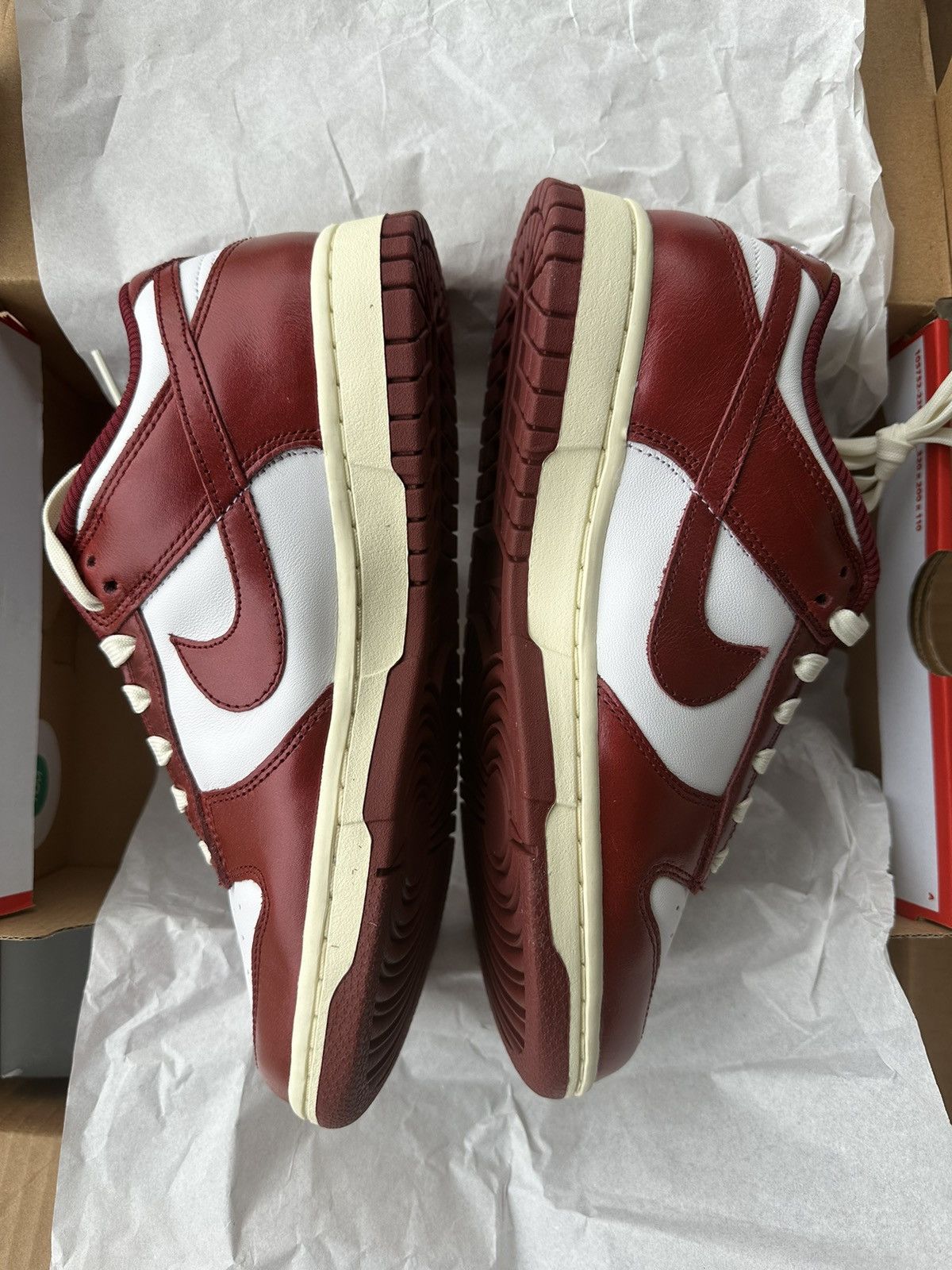 Nike Nike Dunk Low Team Red Size US 6.5 / EU 39-40 - 3 Thumbnail