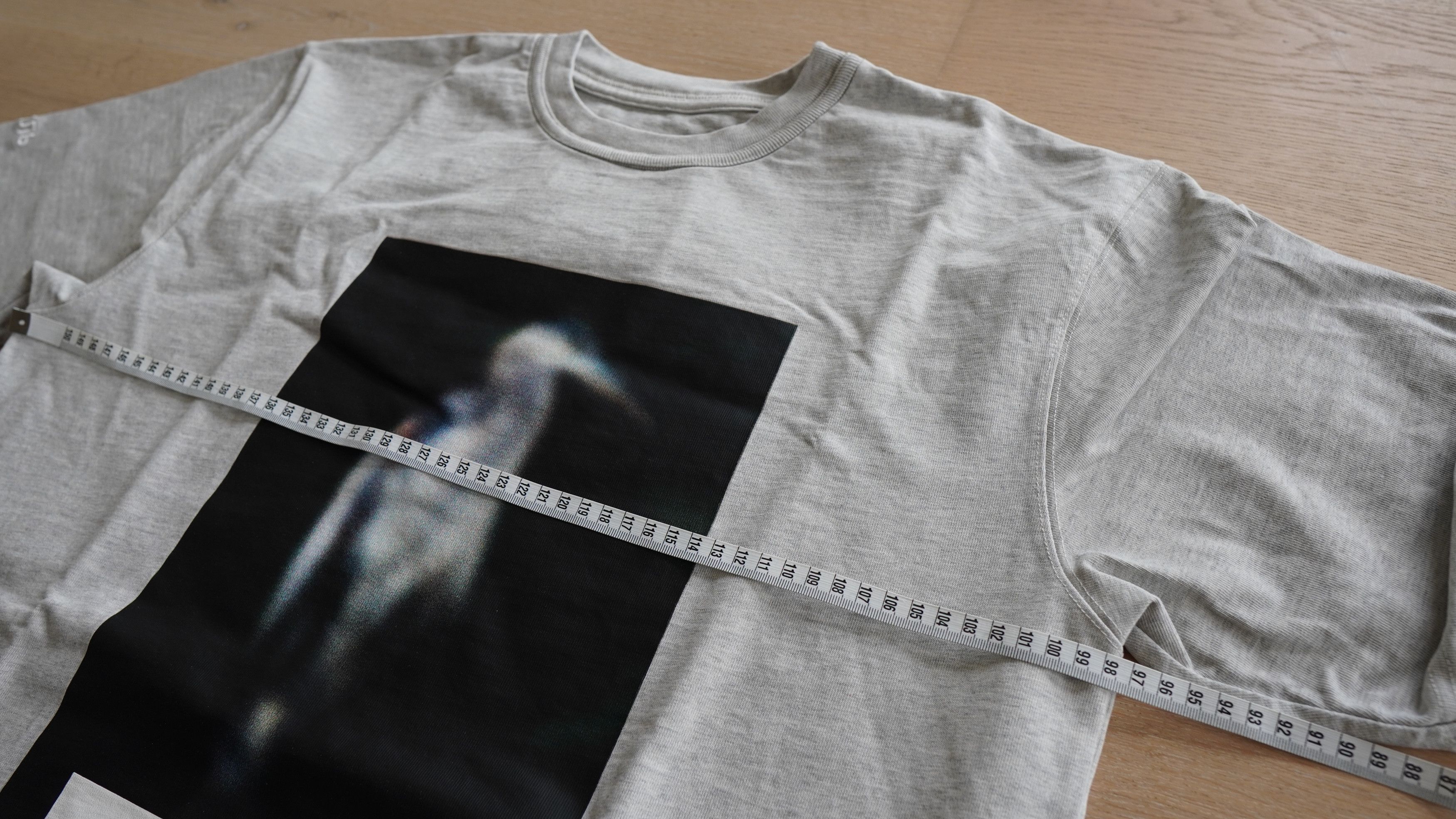 Heron Preston Grey Heron Blurred Graphic T-Shirt Size US M / EU 48-50 / 2 - 5 Thumbnail