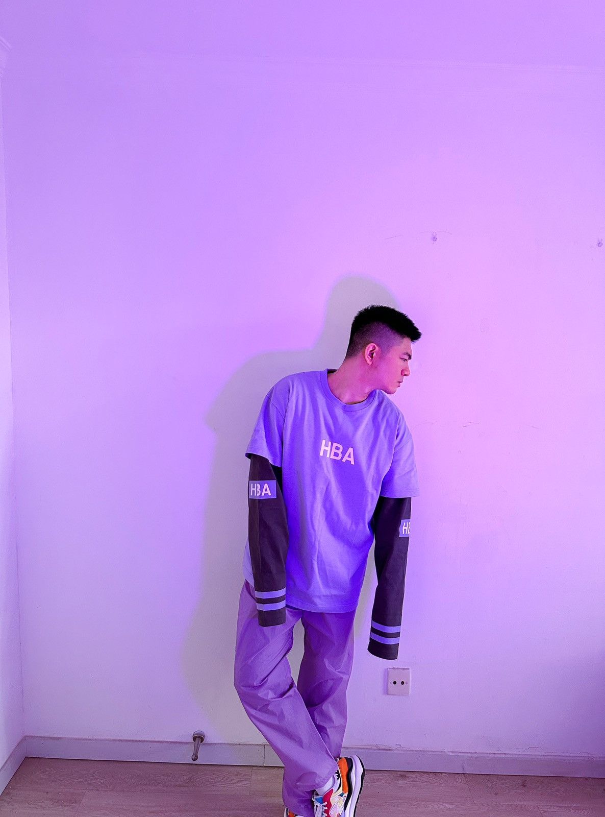 Hood By Air HBA FOR JUICE Capsule Collection LAYERED L/S HOCKET T-SHIRT Size US L / EU 52-54 / 3 - 3 Thumbnail