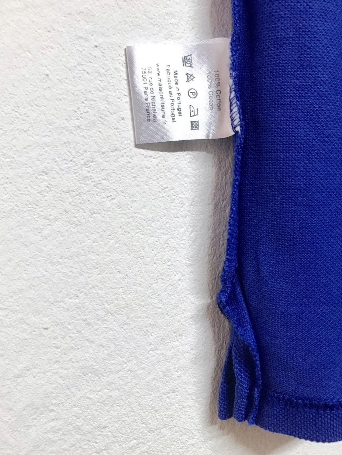 Maison Kitsune Tri-Colore Fox Polo Size US M / EU 48-50 / 2 - 6 Thumbnail