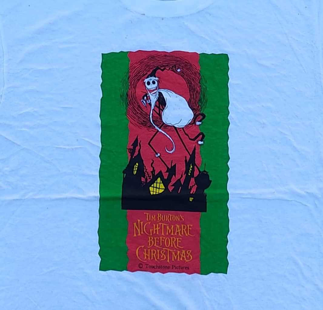 Vintage Vintage SEGA Nightmare Before Christmas Tim Burton film Size US L / EU 52-54 / 3 - 2 Thumbnail