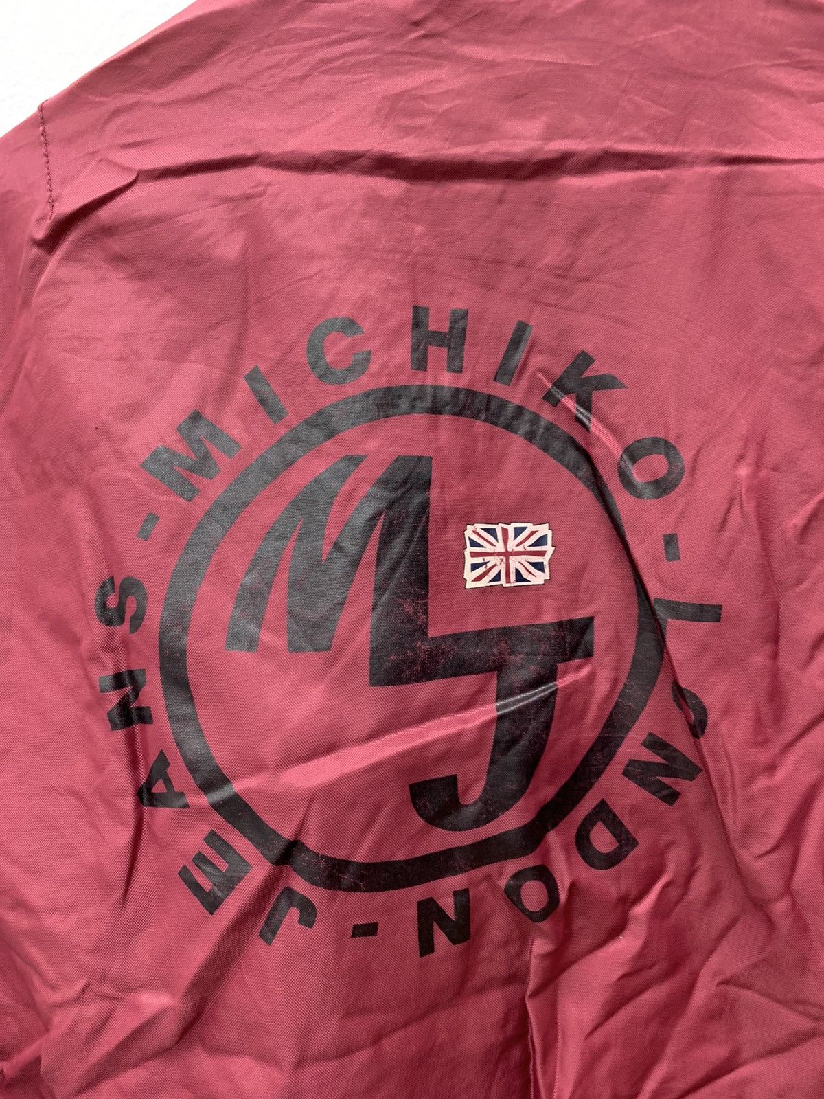 Japanese Brand Vintage Michiko London Big Logo Ma1 Bomber Jacket Size US M / EU 48-50 / 2 - 5 Thumbnail