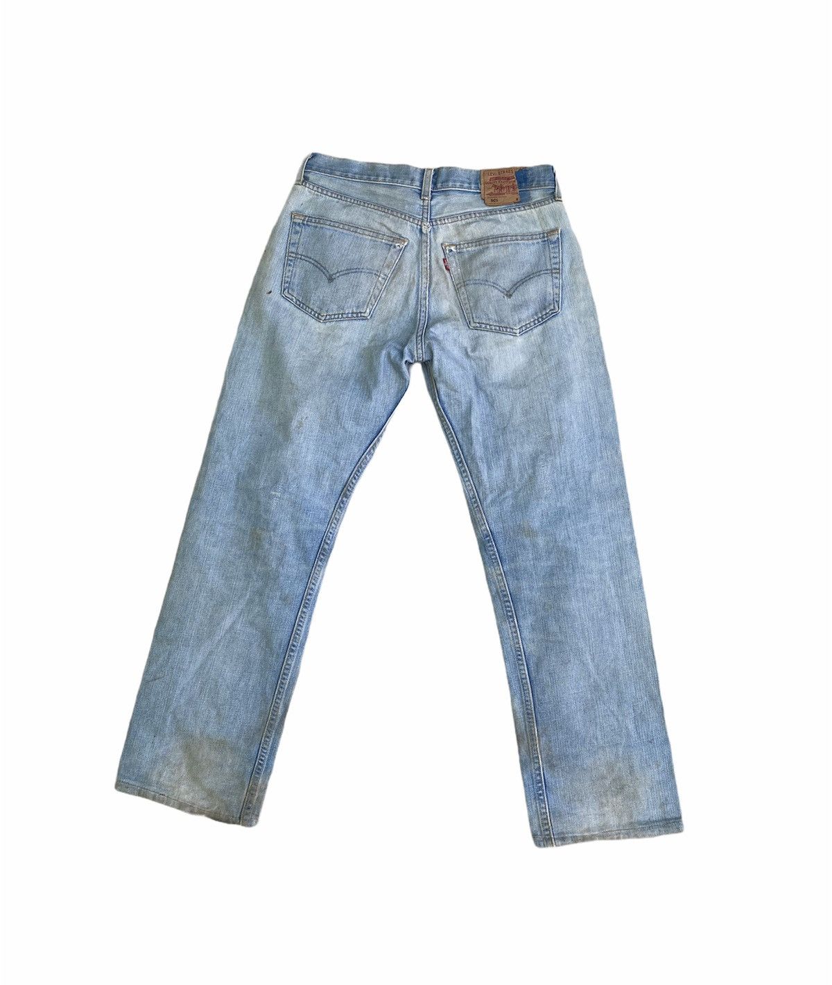 Levi's × Vintage Vintage Levi's Distressed Denim Custom Made Size US 30 / EU 46 - 3 Thumbnail