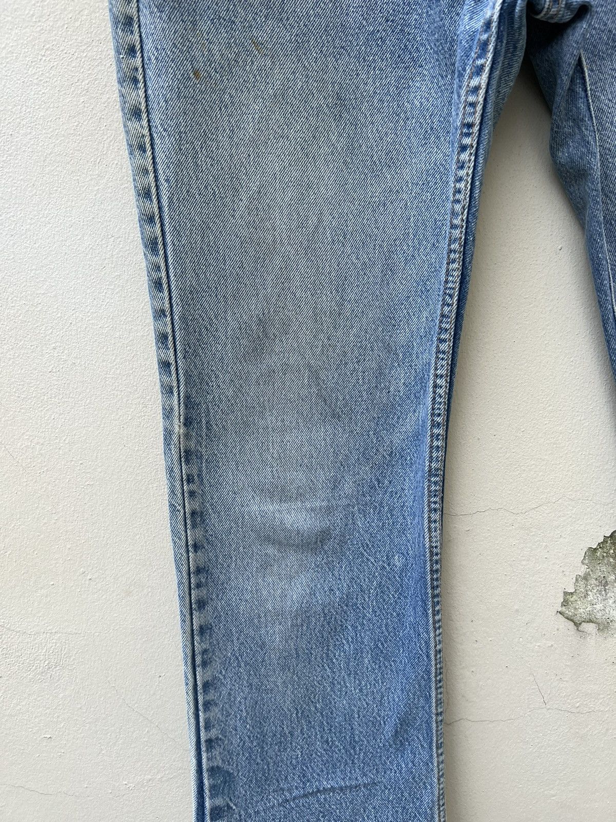 Levi's Vintage 90s Levi’s 517 Faded Denim Cropped Flare Jeans R1 Size US 33 - 6 Thumbnail