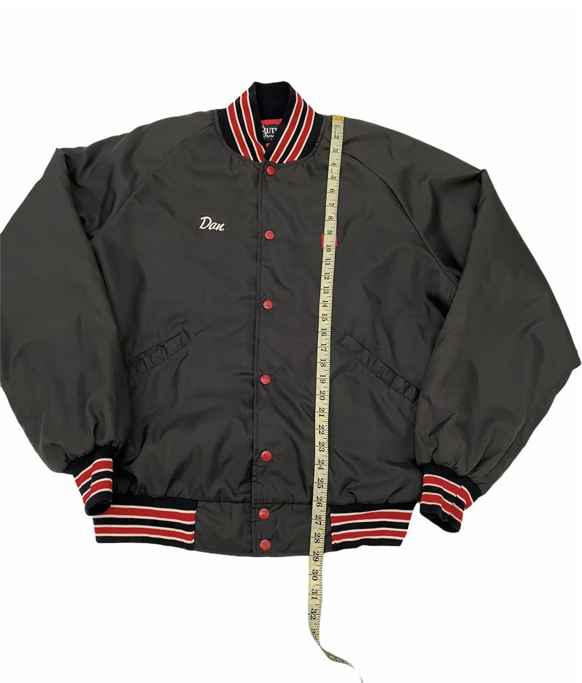 Vintage Vintage Butwin Apertus Satin Bomber Jacket Size US L / EU 52-54 / 3 - 10 Thumbnail