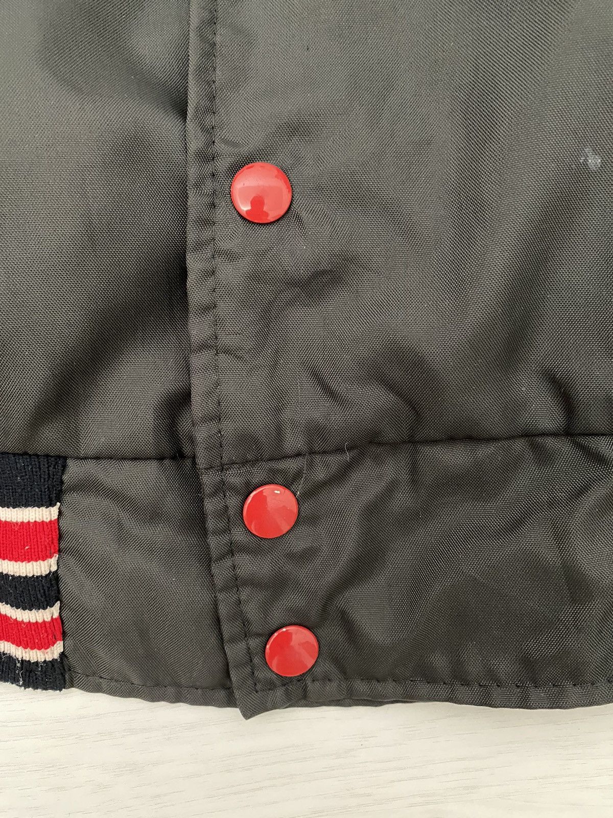 Vintage Vintage Butwin Apertus Satin Bomber Jacket Size US L / EU 52-54 / 3 - 7 Thumbnail
